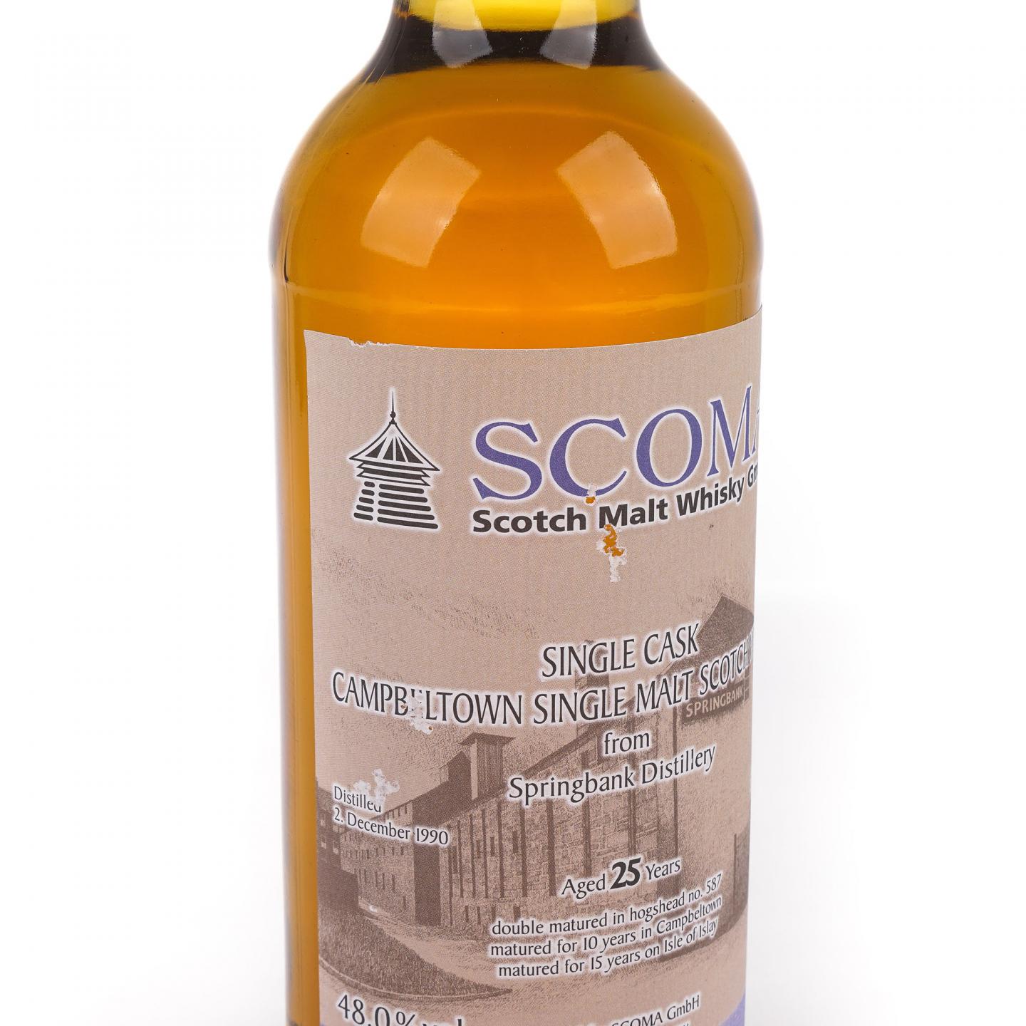 Springbank 云顶 25年 1990-2016 Glenscoma