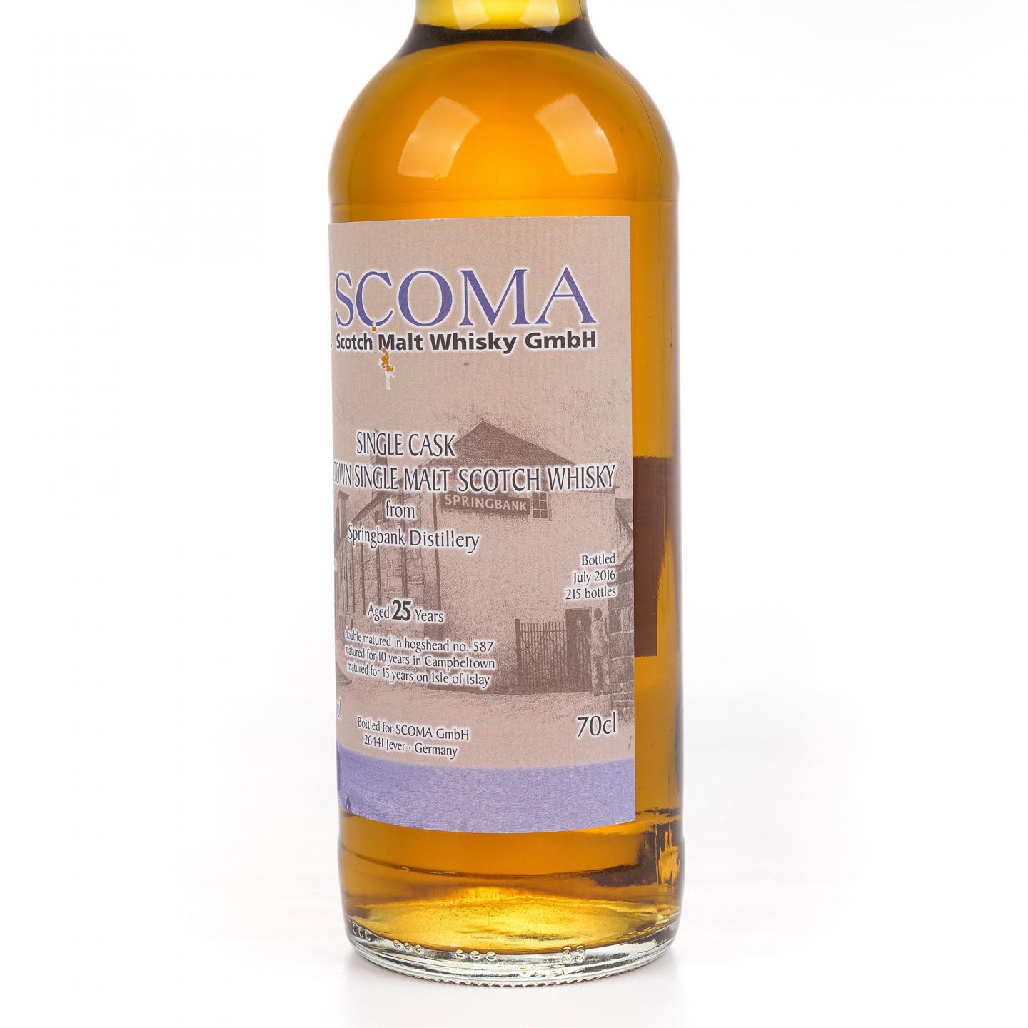 Springbank 云顶 25年 1990-2016 Glenscoma