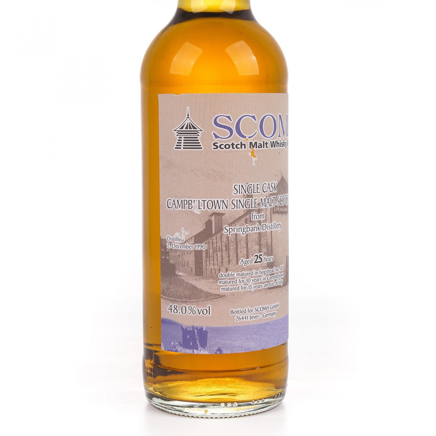 Springbank 云顶 25年 1990-2016 Glenscoma