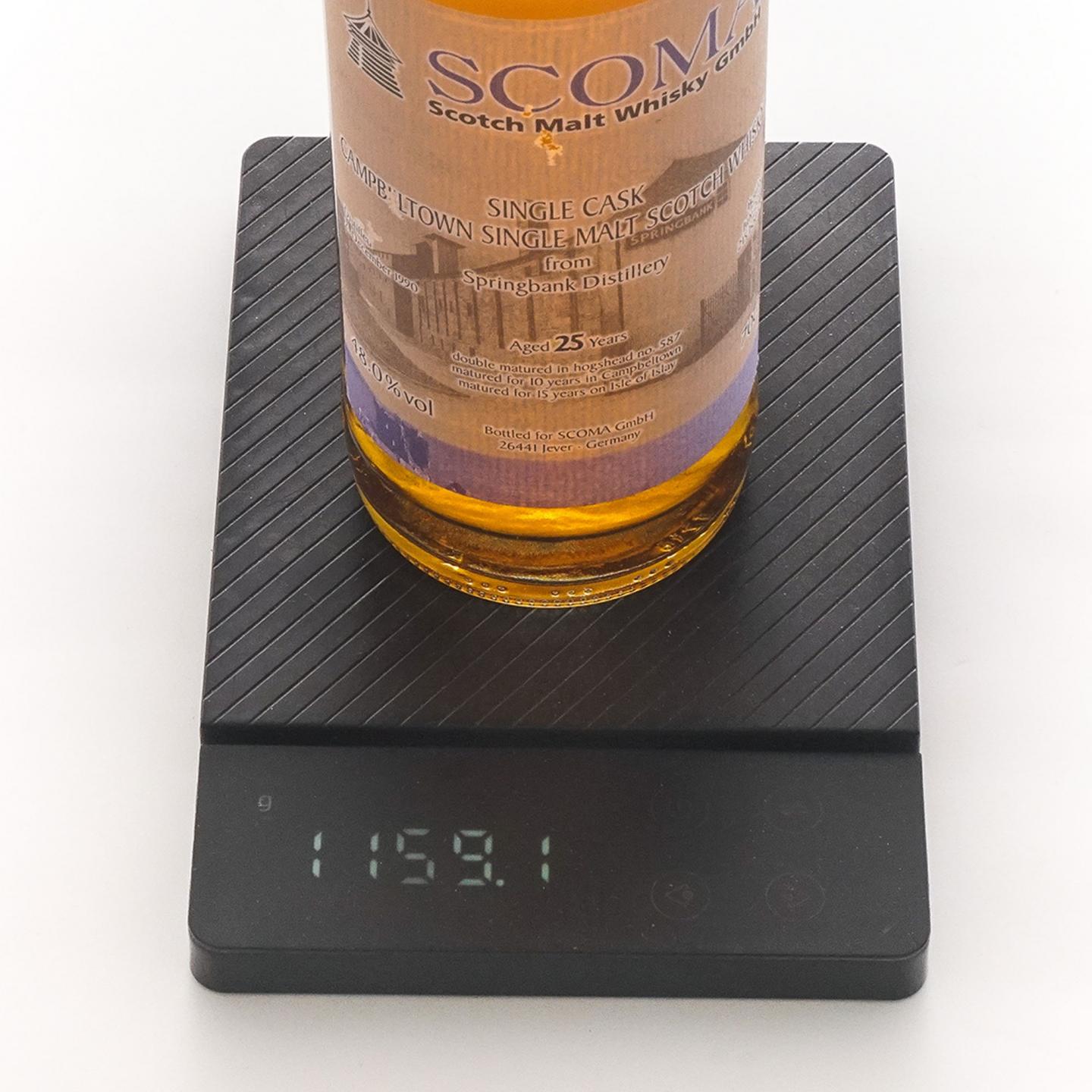 Springbank 云顶 25年 1990-2016 Glenscoma