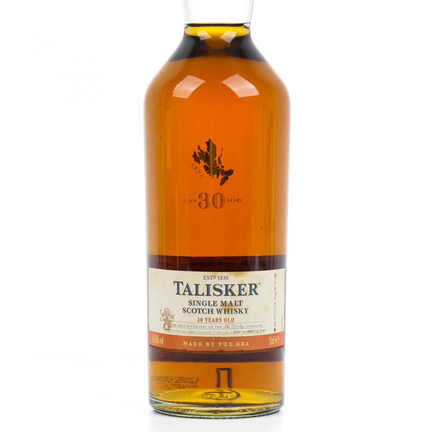 Talisker 泰斯卡 30年 2012 礼盒 700ml 行货