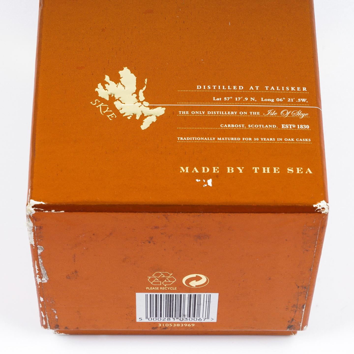 Talisker 泰斯卡 30年 2012 礼盒 700ml 行货
