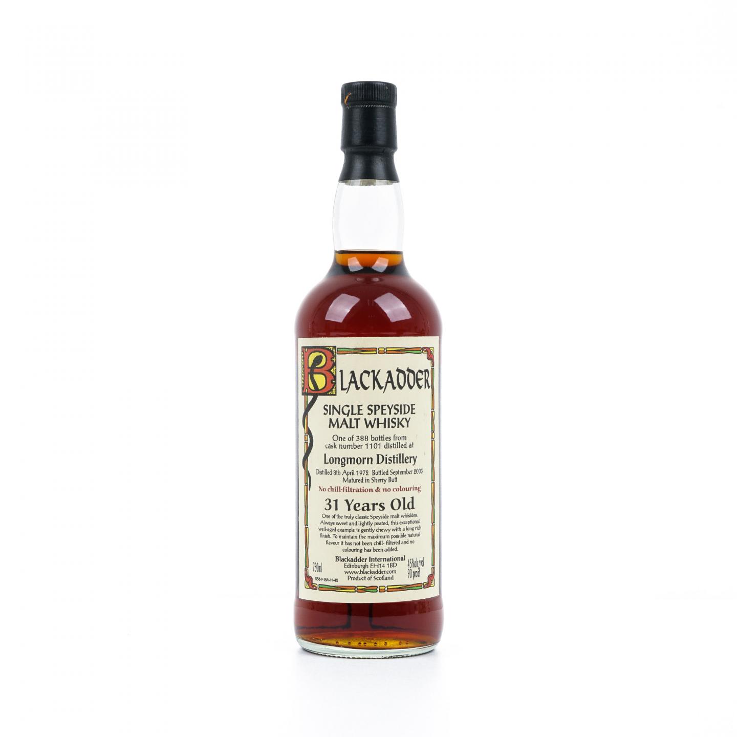 Longmorn 朗摩 31年 1972-2003 小黑蛇 750ml