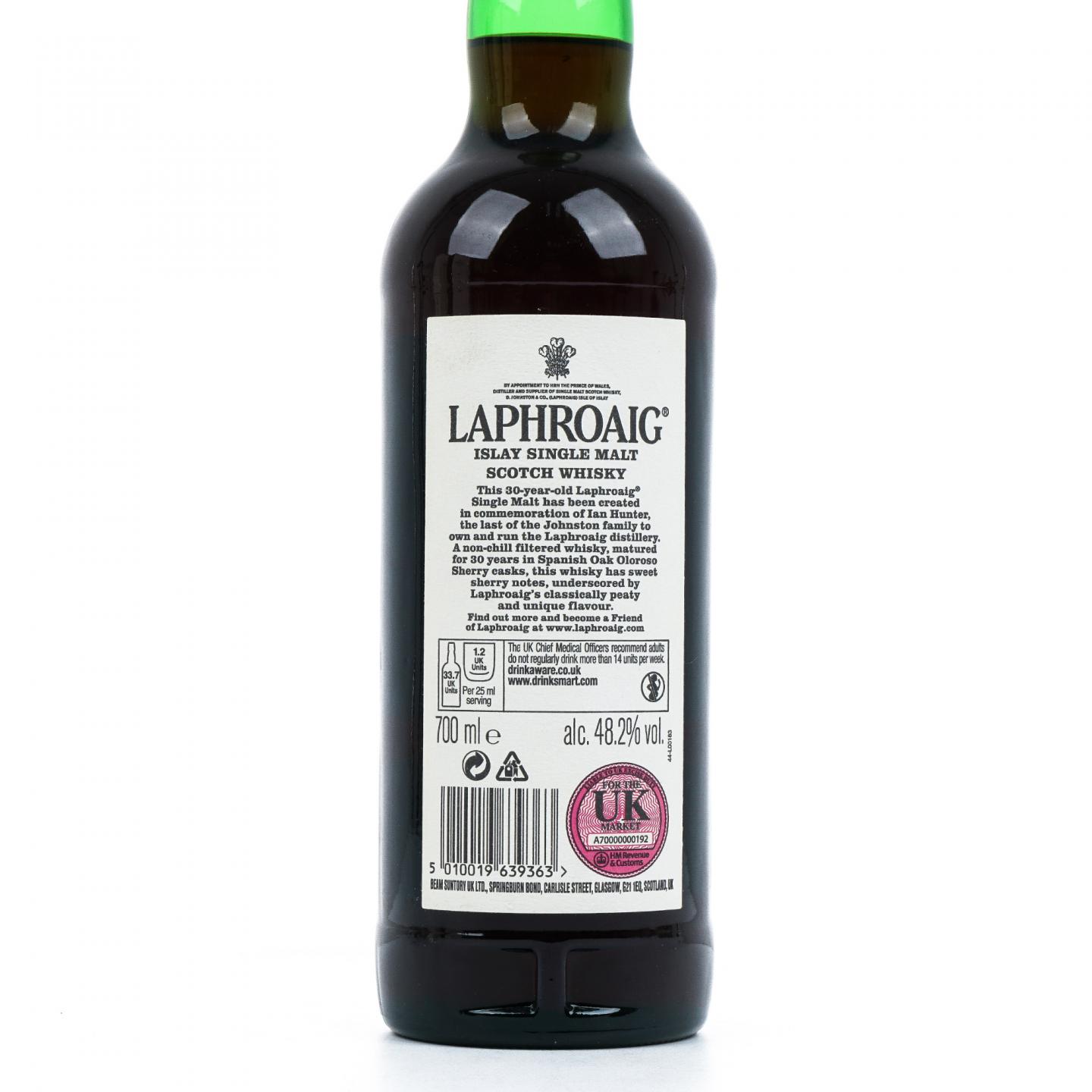 Laphroaig 拉弗格 30年 伊恩•亨特之书 Book 2