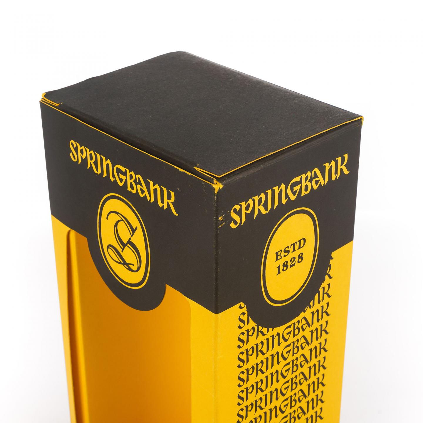Springbank 云顶 8年 2016-2024 本地大麦 58.1%Vol.