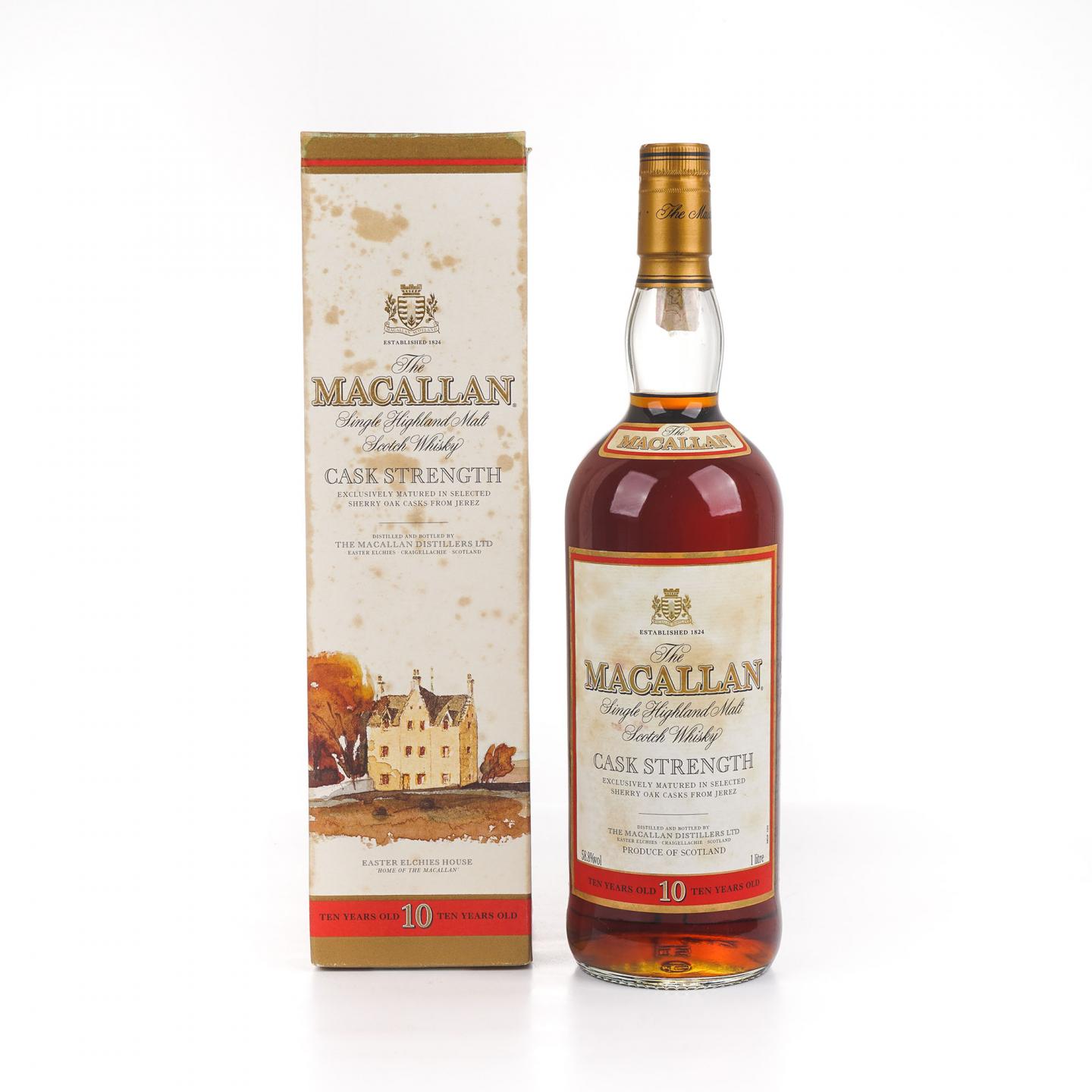 Macallan 麦卡伦 10年 桶强 58.8% 1000ml