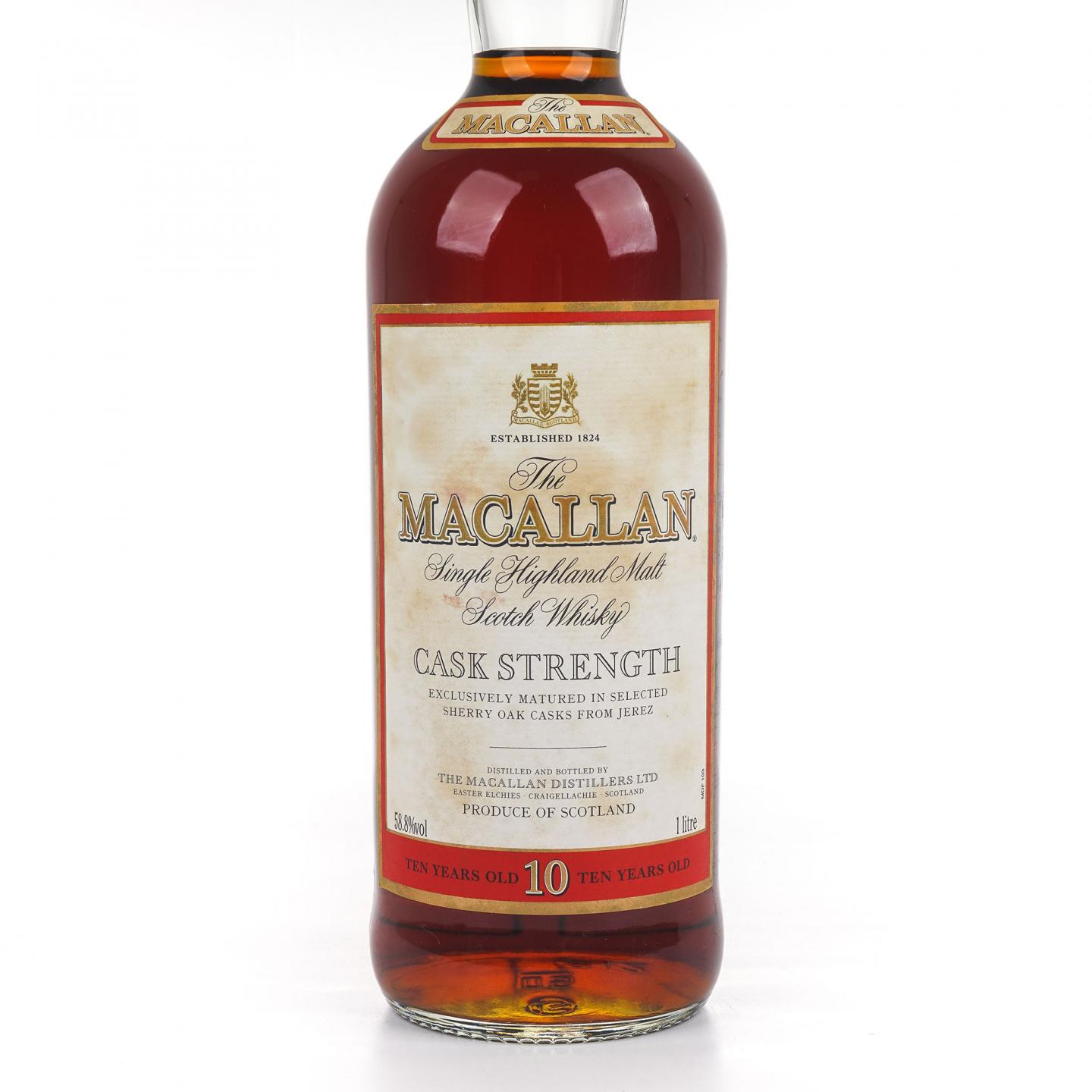 Macallan 麦卡伦 10年 桶强 58.8% 1000ml