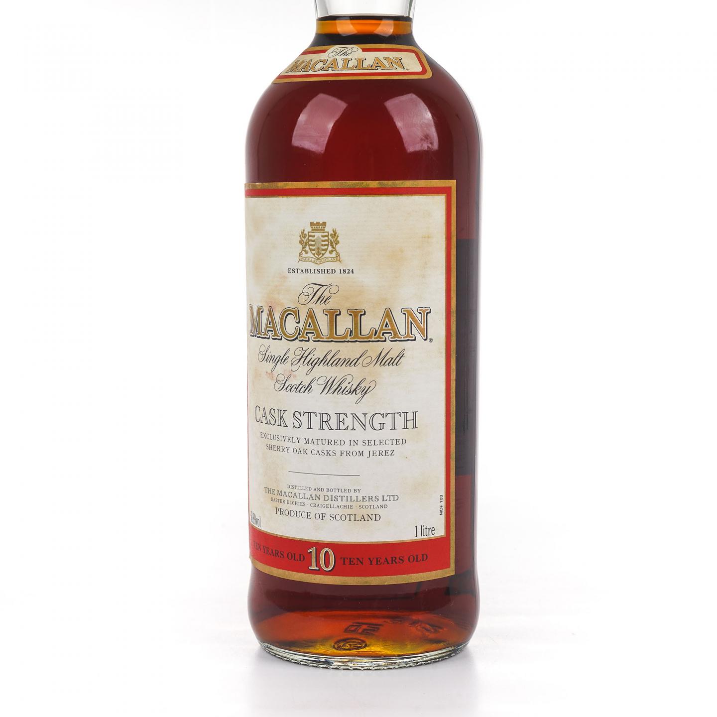 Macallan 麦卡伦 10年 桶强 58.8% 1000ml
