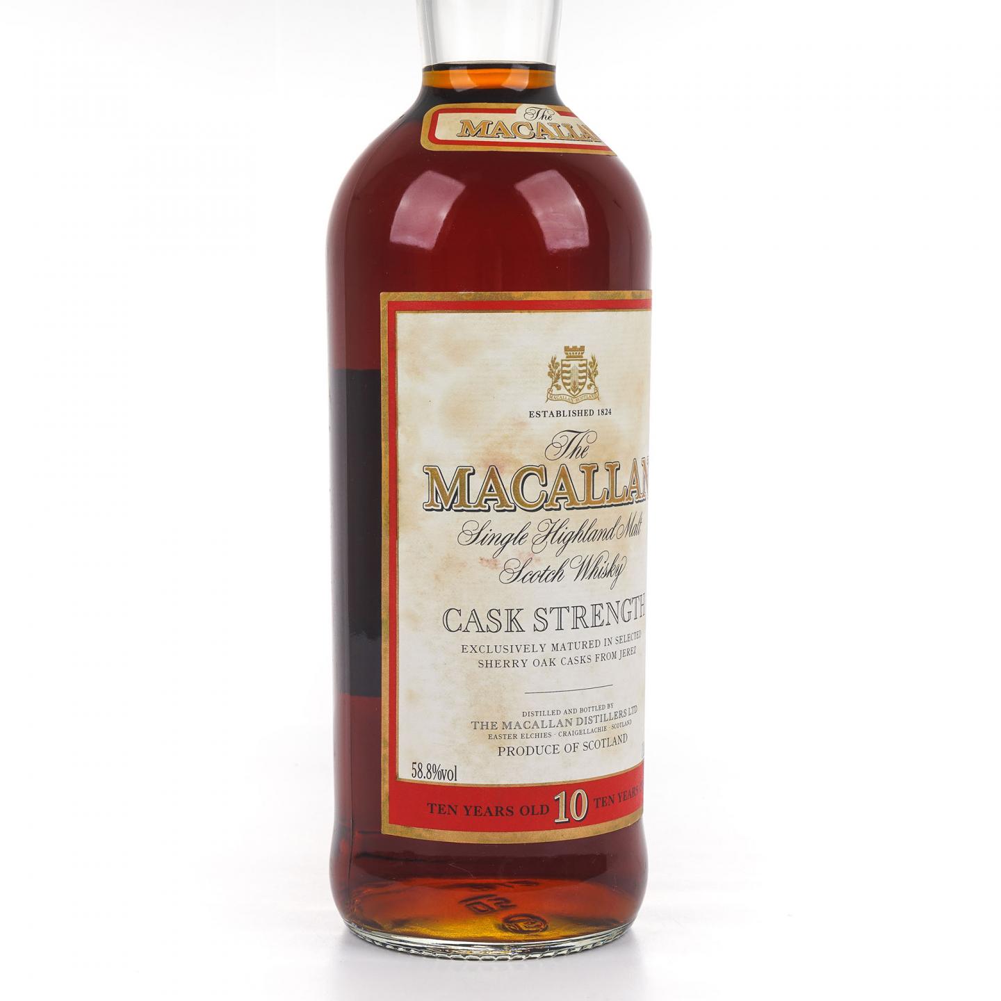 Macallan 麦卡伦 10年 桶强 58.8% 1000ml