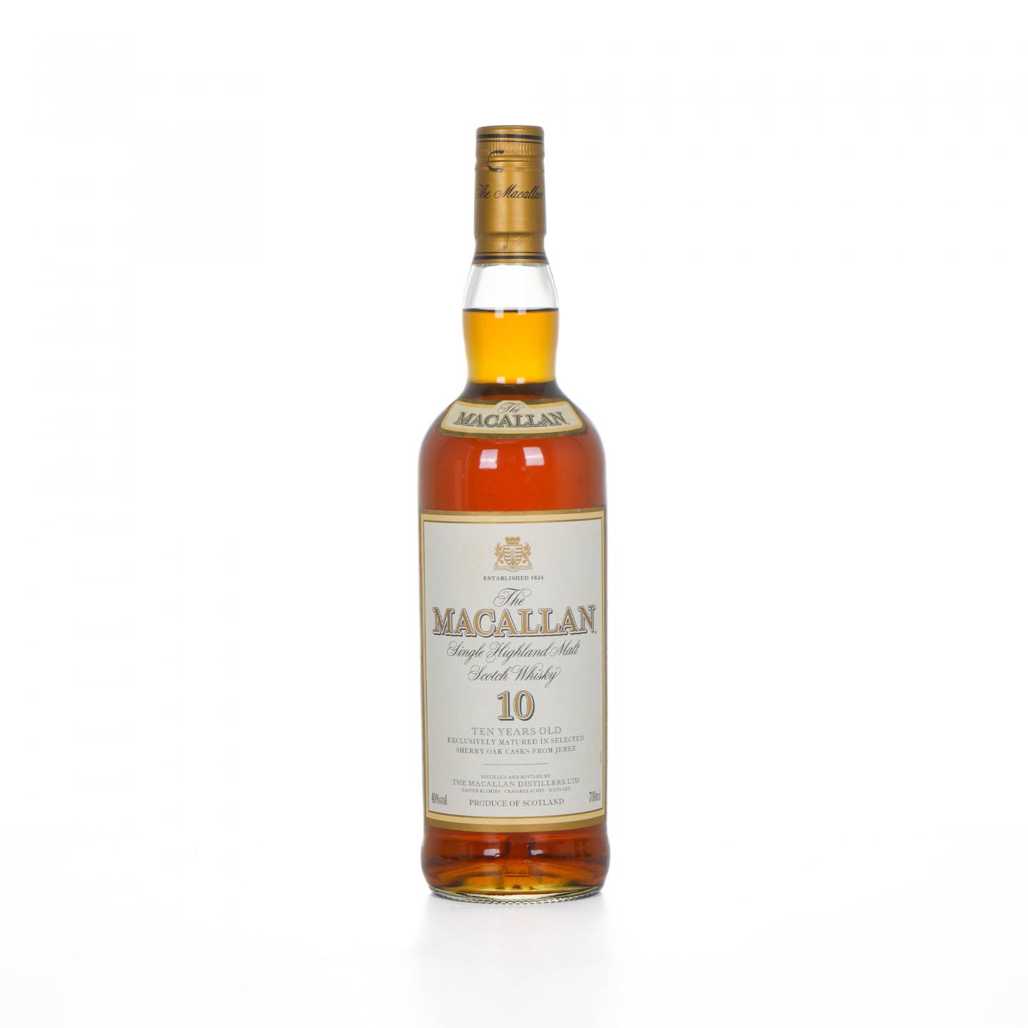 Macallan 麦卡伦 10年 雪莉桶 红庄园版