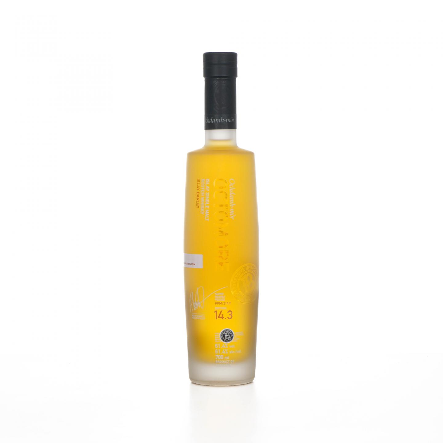 Bruichladdich 布赫拉迪 泥煤怪兽 14.3