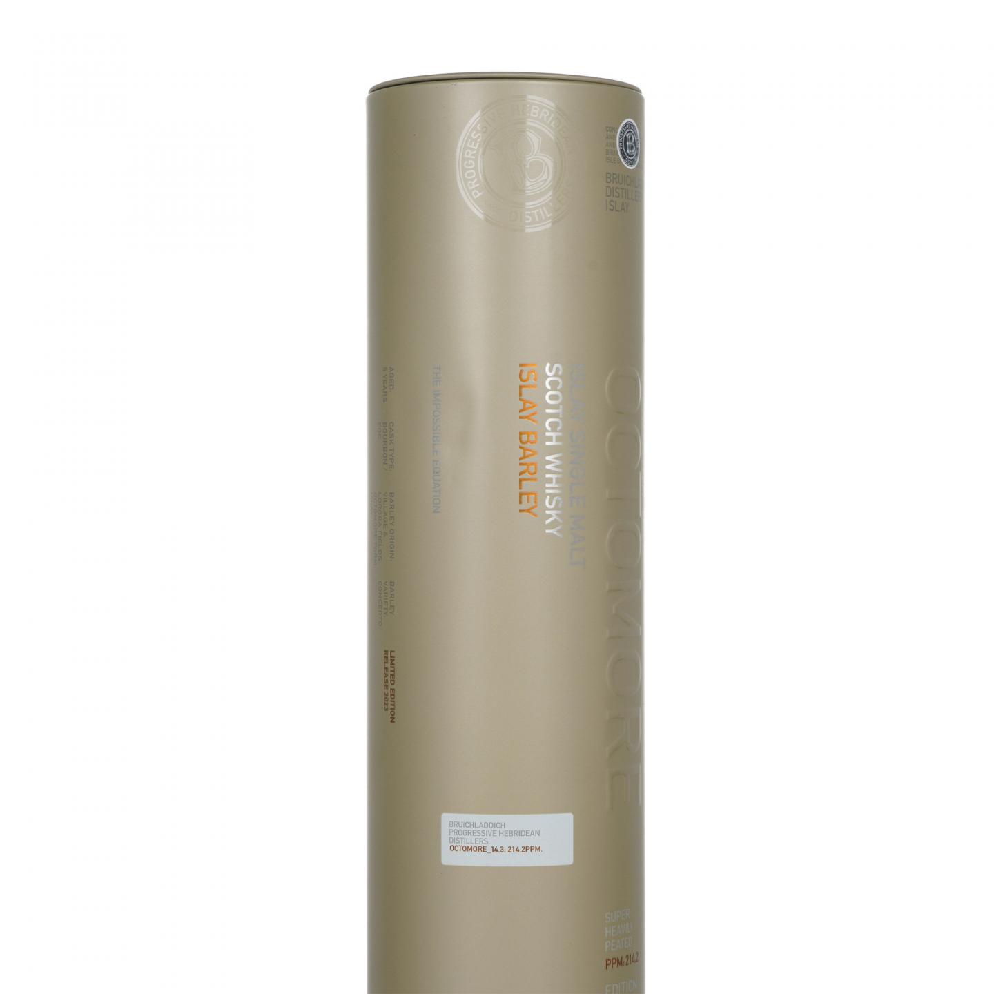 Bruichladdich 布赫拉迪 泥煤怪兽 14.3