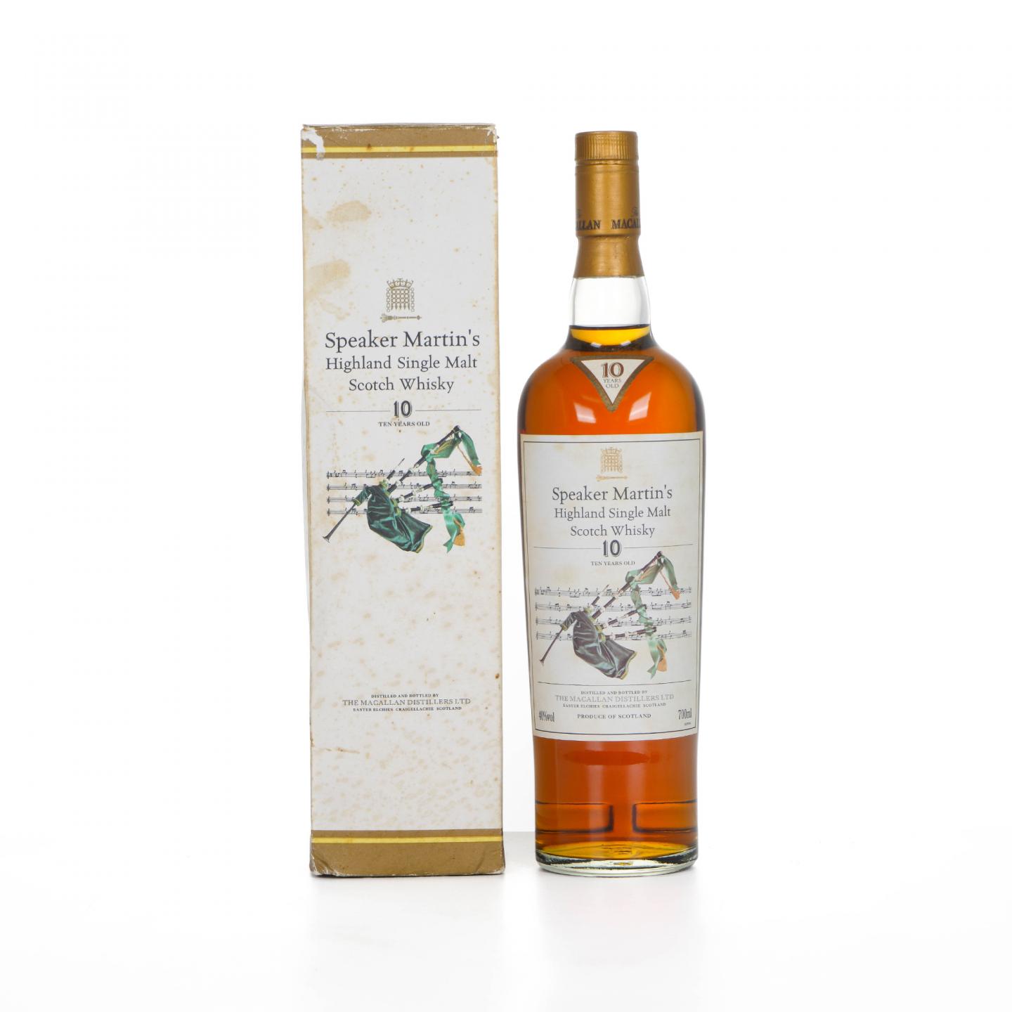 Macallan 麦卡伦 10年 Speaker Martin's