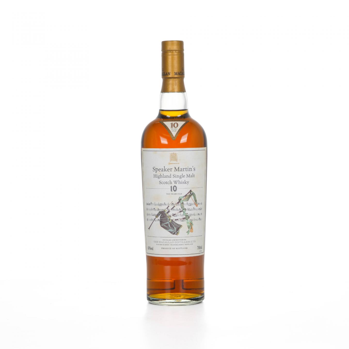 Macallan 麦卡伦 10年 Speaker Martin's