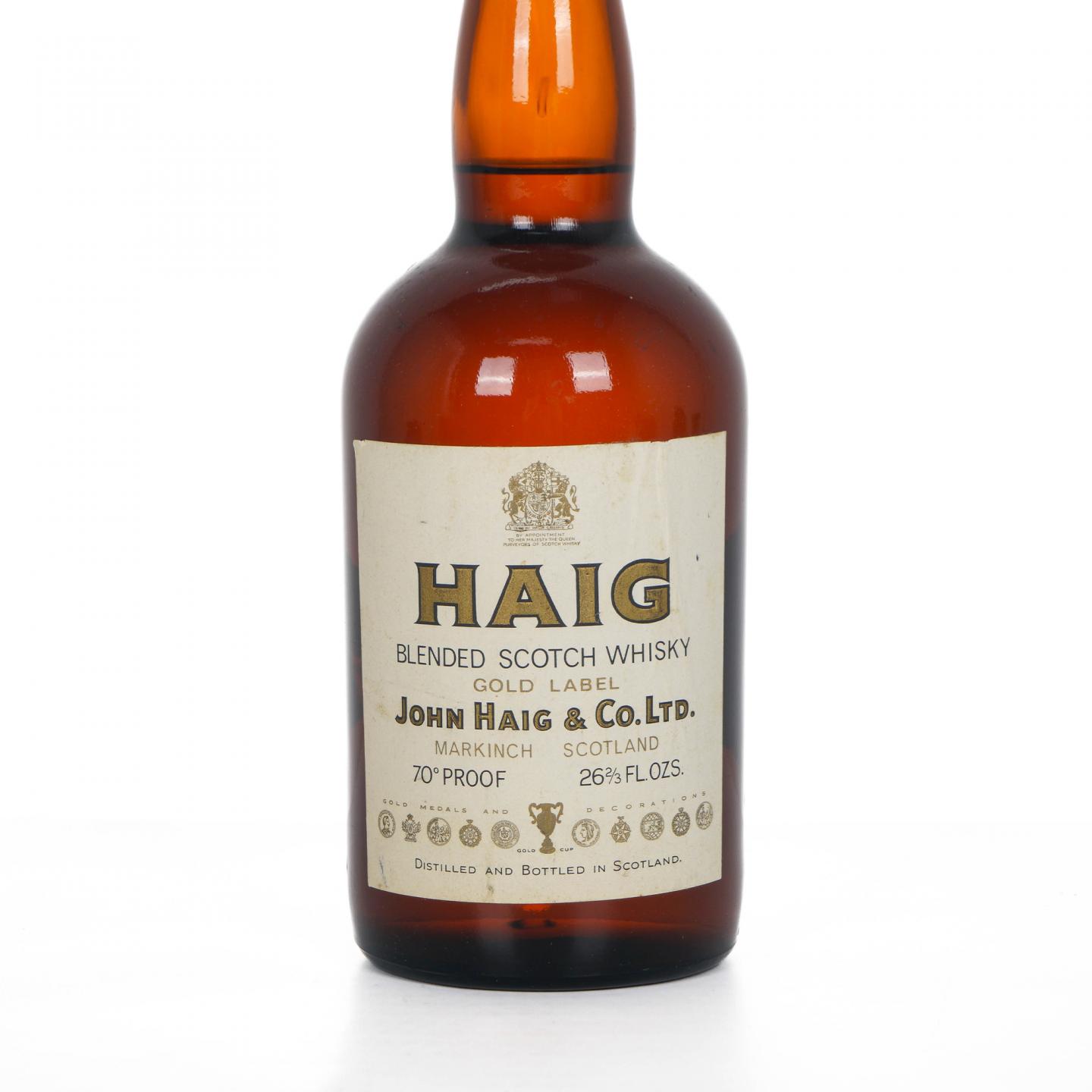 John Haig Gold Label 调和威士忌 70°proof