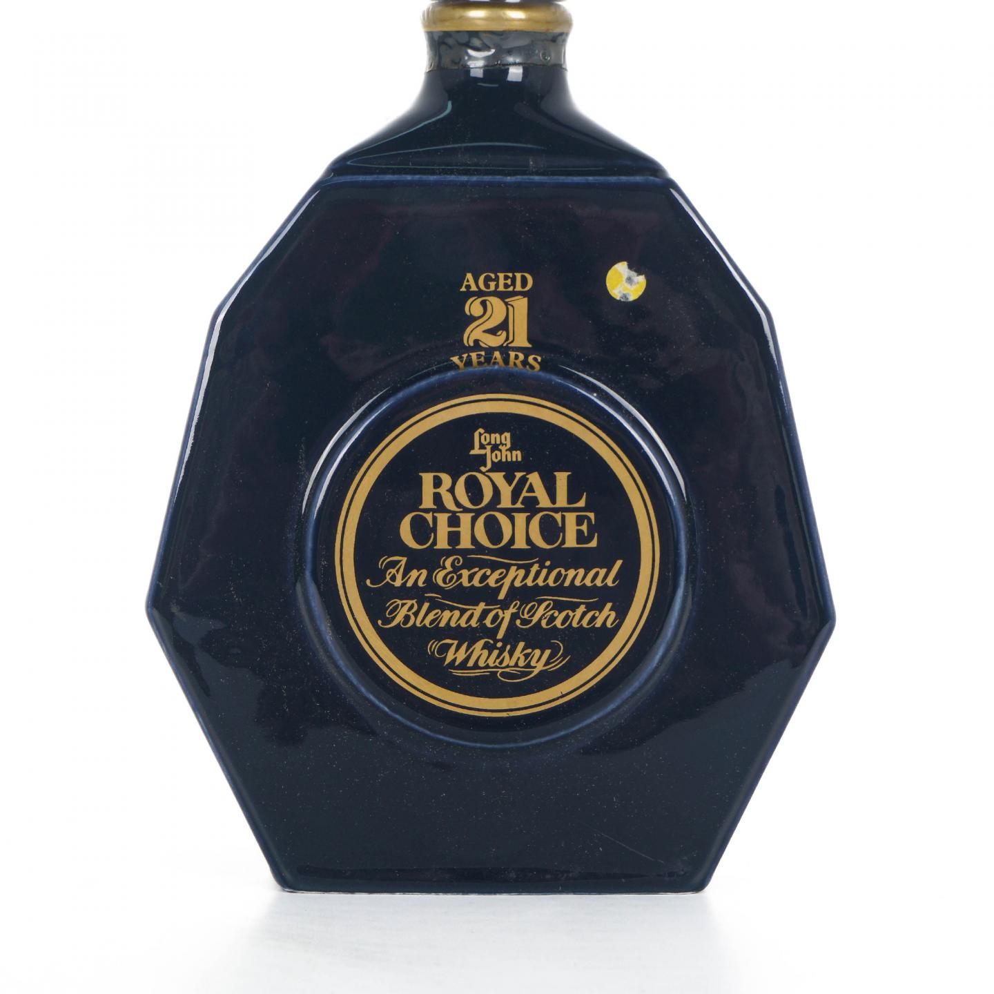 Long John 21年 调和 Royal Choice 蓝瓷瓶