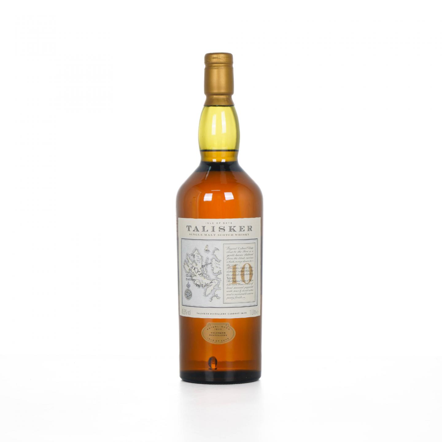 Talisker 泰斯卡 10年 地图标 1000ml