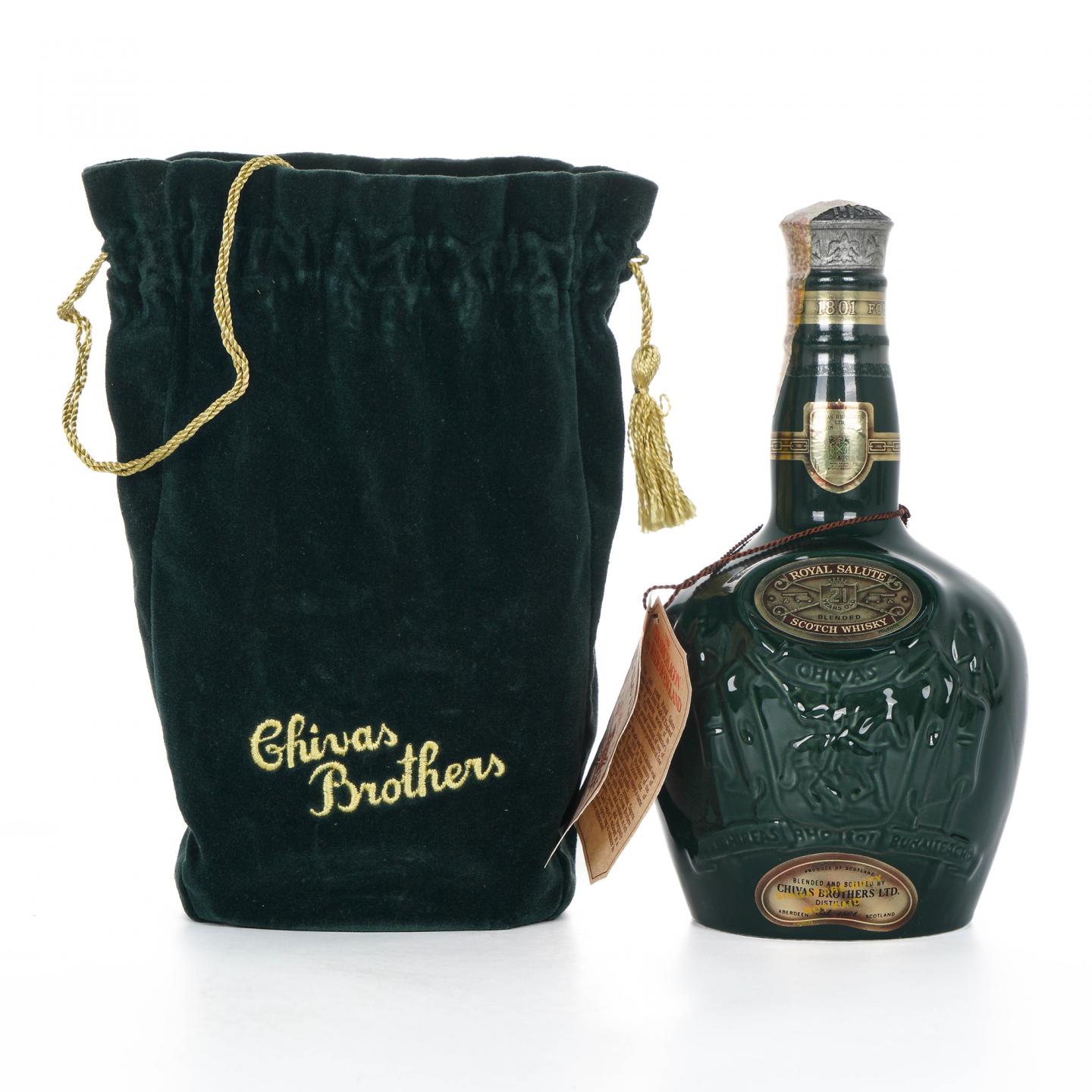 Royal Salute 皇家礼炮 21年 调和 Green 陶瓷瓶
