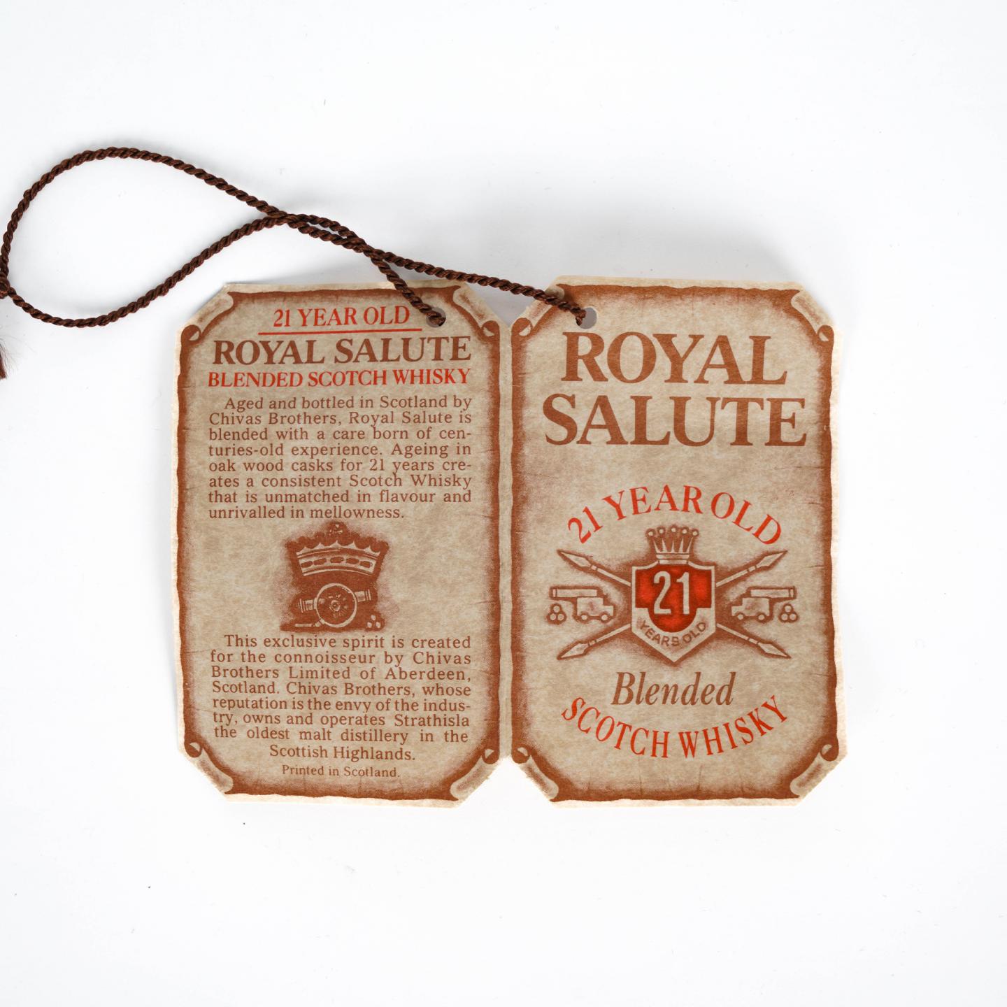 Royal Salute 皇家礼炮 21年 调和 Green 陶瓷瓶