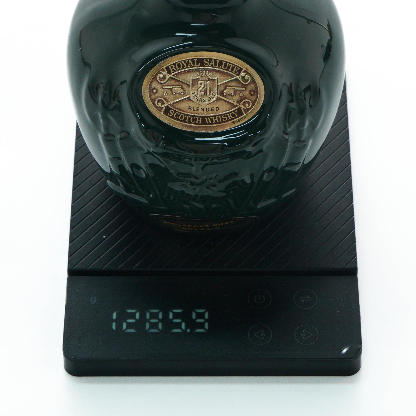 Royal Salute 皇家礼炮 21年 调和 Green 陶瓷瓶