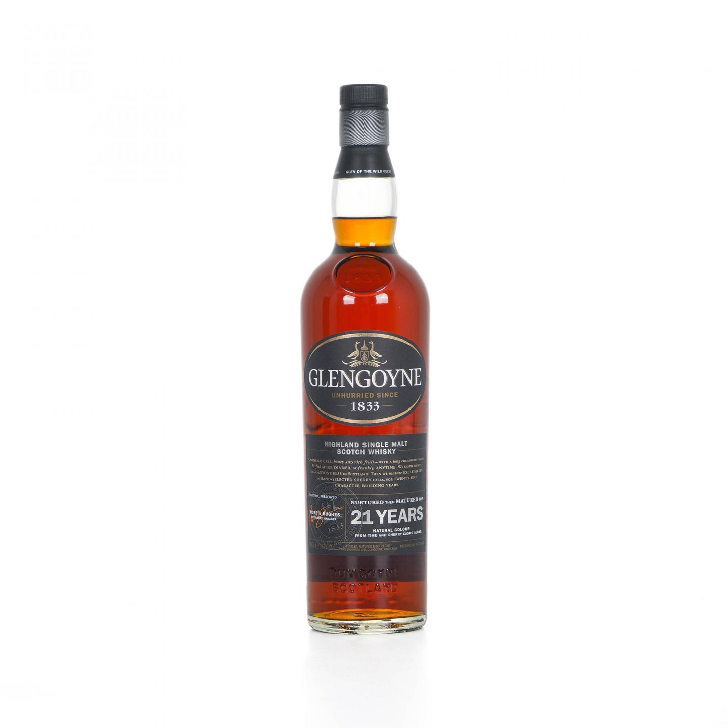 Glengoyne 格兰哥尼 21年 Robbie Hughes 700ml