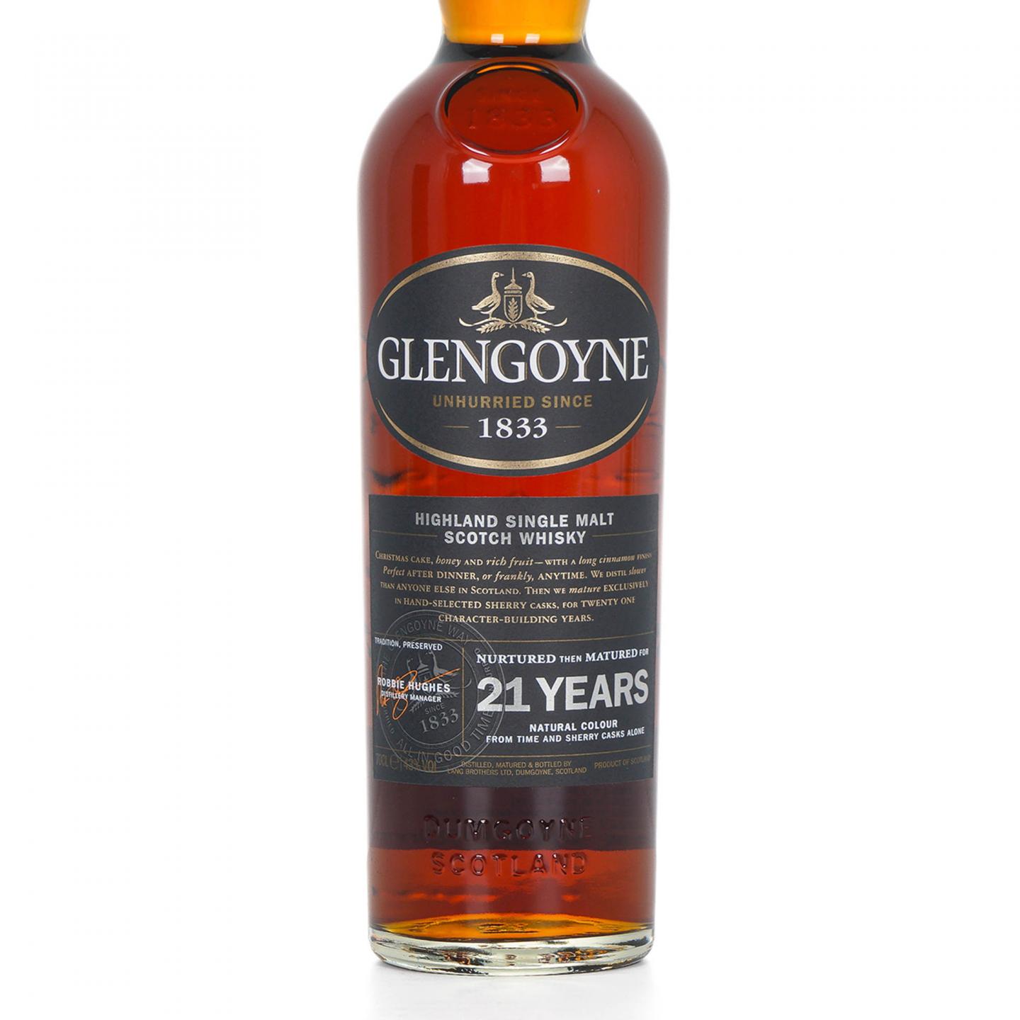 Glengoyne 格兰哥尼 21年 Robbie Hughes 700ml