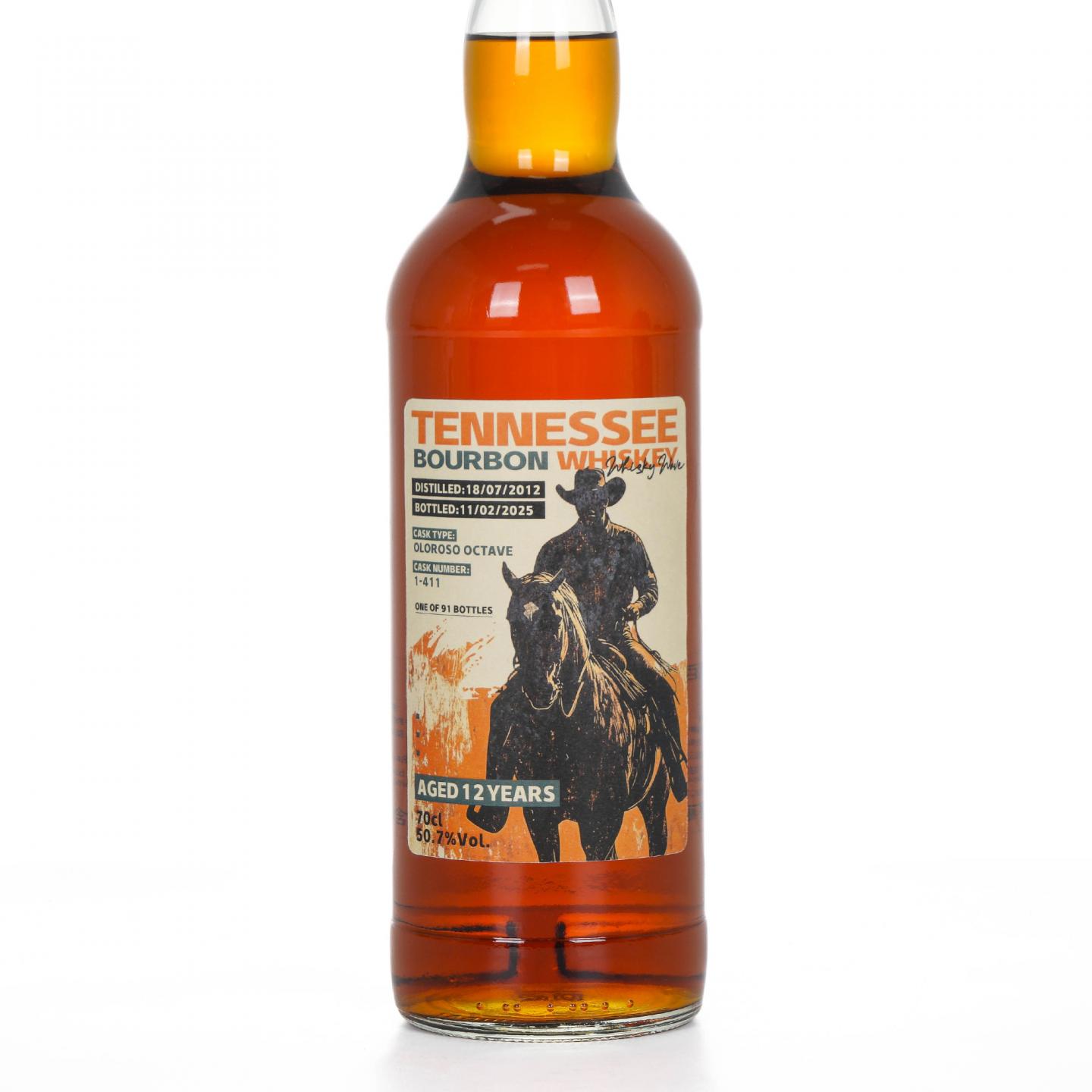 Tennessee 田纳西 12年 2012-2025 波本威士忌 700ml