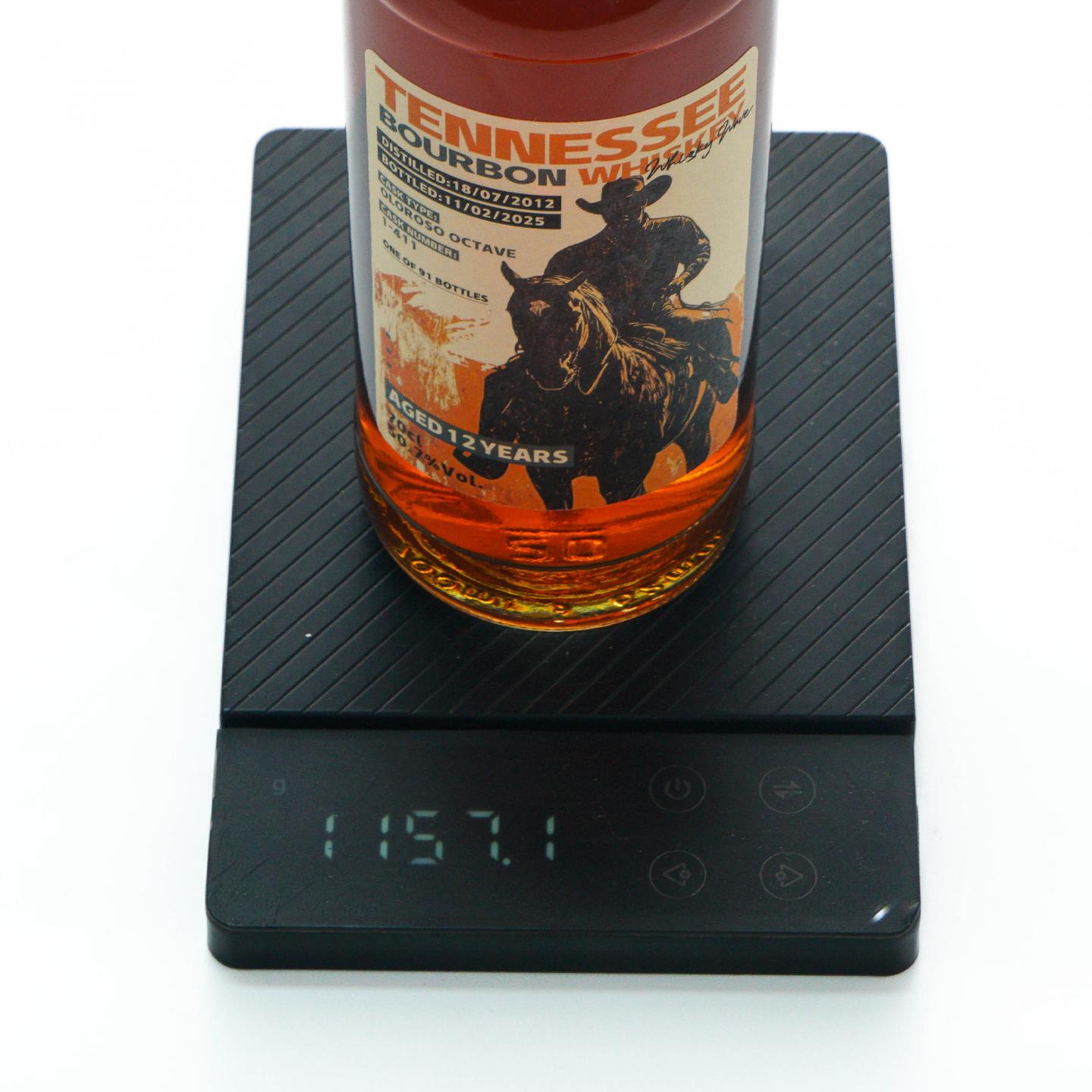 Tennessee 田纳西 12年 2012-2025 波本威士忌 700ml