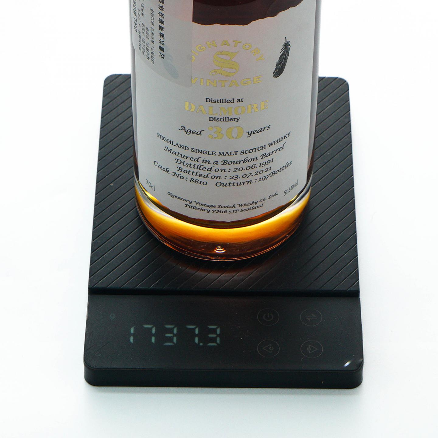 Dalmore 达尔摩 30年 1991-2021 SV 单桶#8810