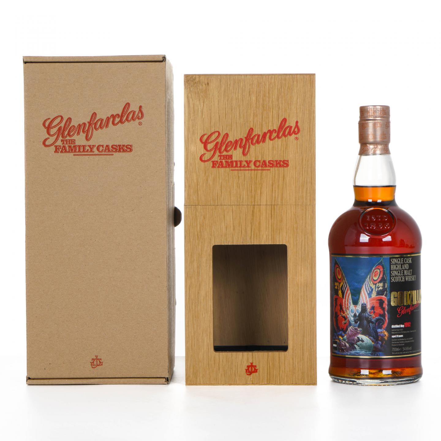 Glenfarclas 格兰花格 29年 1992-2021 哥斯拉 雪莉单桶#2910