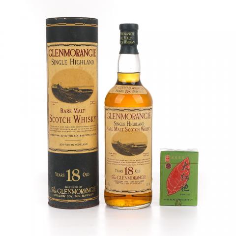 Glenmorangie 格兰杰 18年 750ml 附赠正岩特级纯种大红袍20g