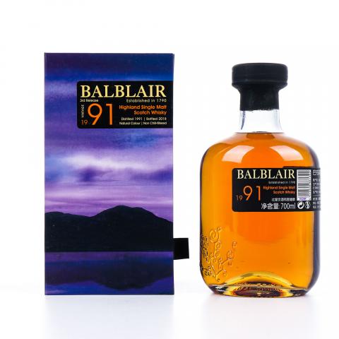 Balblair 巴布莱尔 1991-2018 第3版
