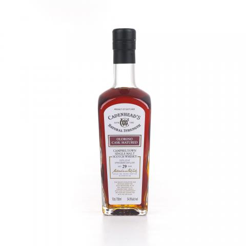 Springbank 云顶 29年 1996-2025 雪莉桶 桶强 Cadenhead's