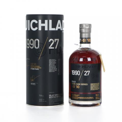 Bruichladdich 布赫拉迪 27年 1990-2017 Rare Cask