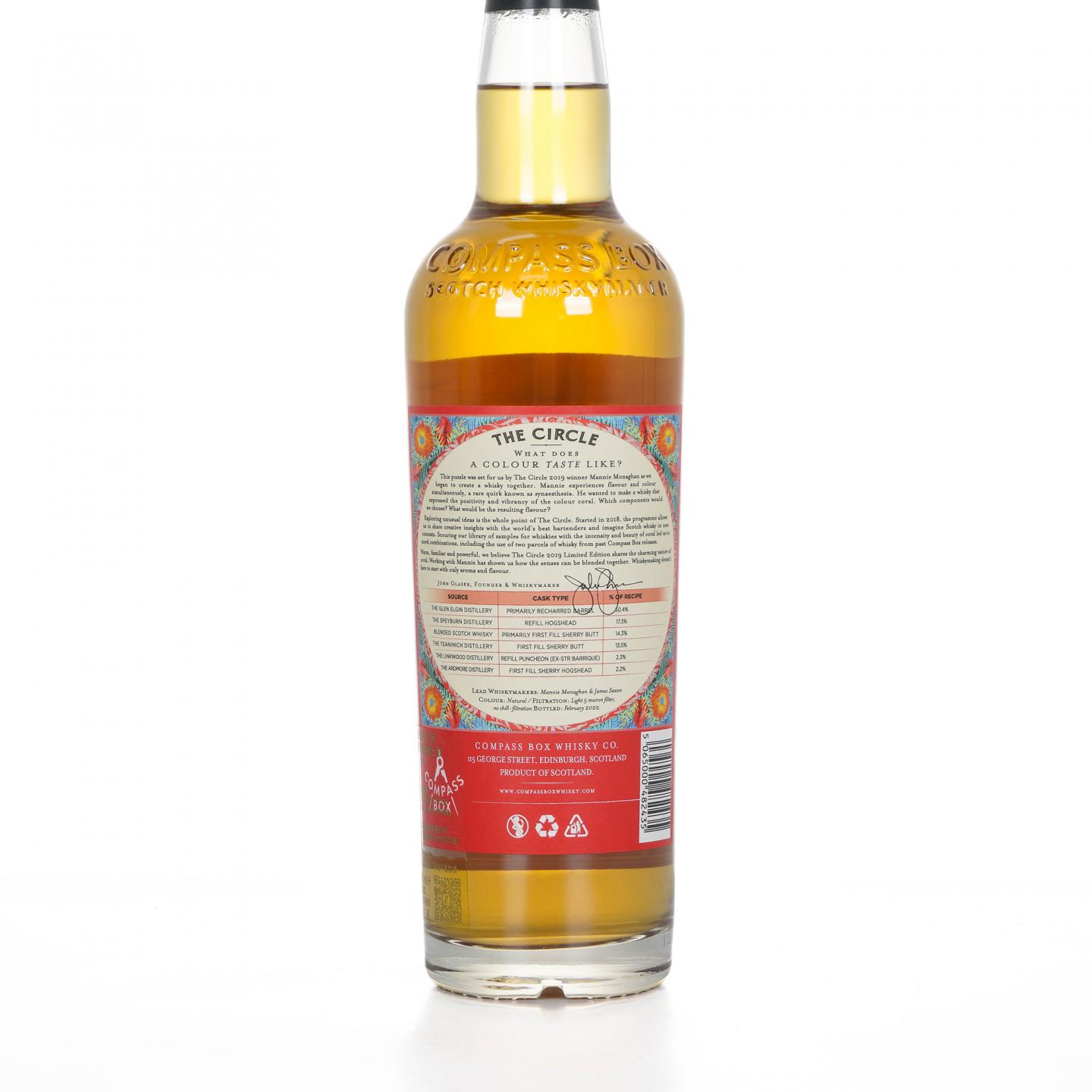 Compass Box 指南针 2022 The Circle系列 第2版 调和
