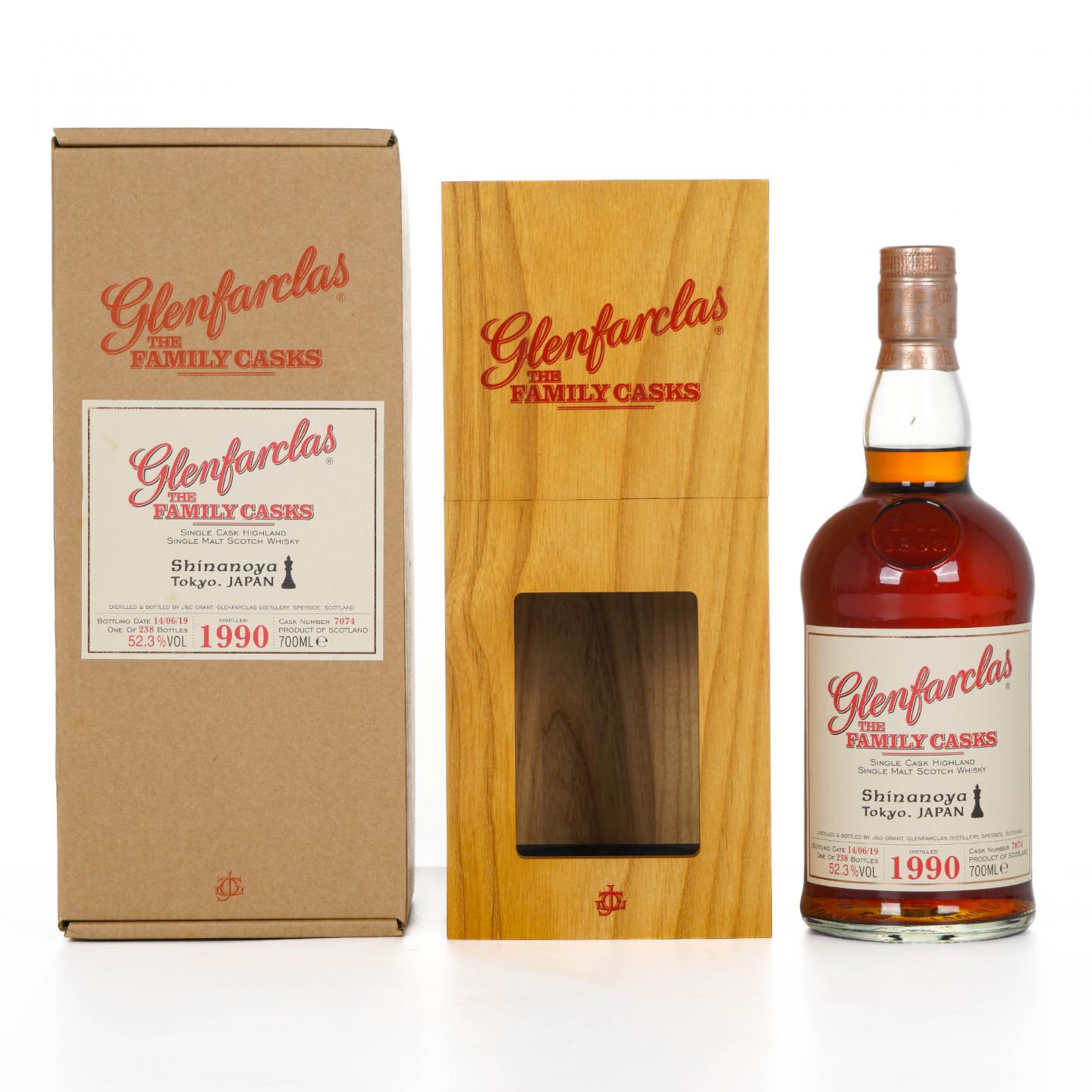 Glenfarclas 格兰花格 1990-2019 家族桶#7074