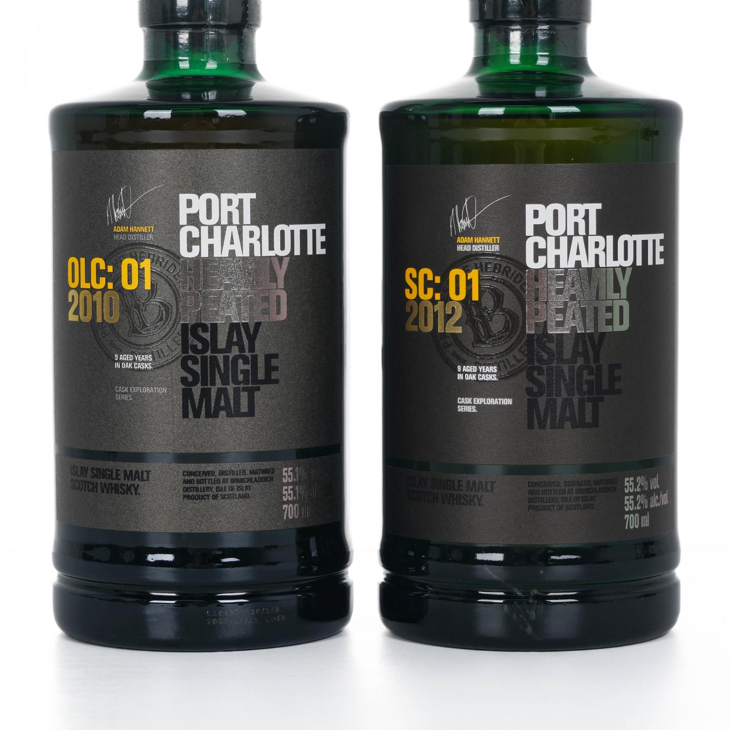 Bruichladdich 布赫拉迪 波夏 橡木桶探索系列12版/01版 2瓶组 行货