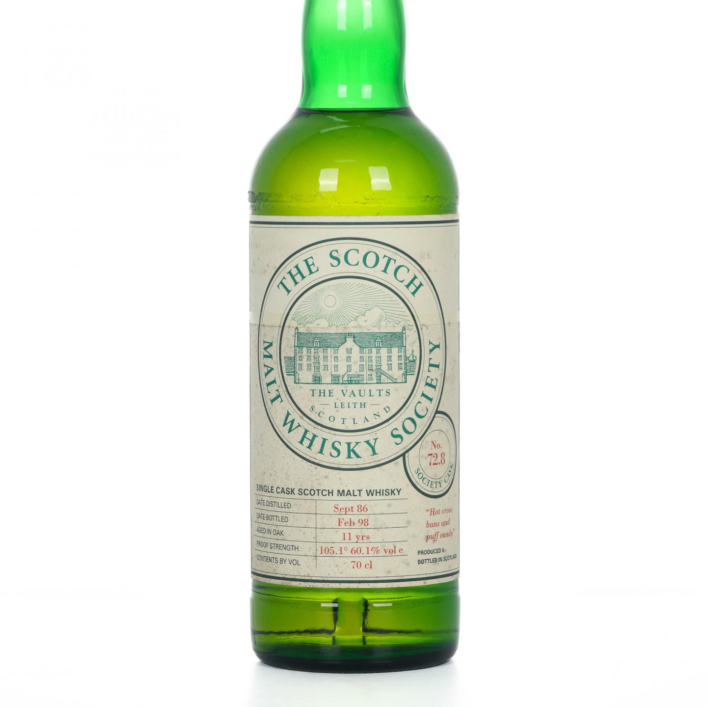SMWS 72.8 弥尔顿达夫 11年 1986-1998