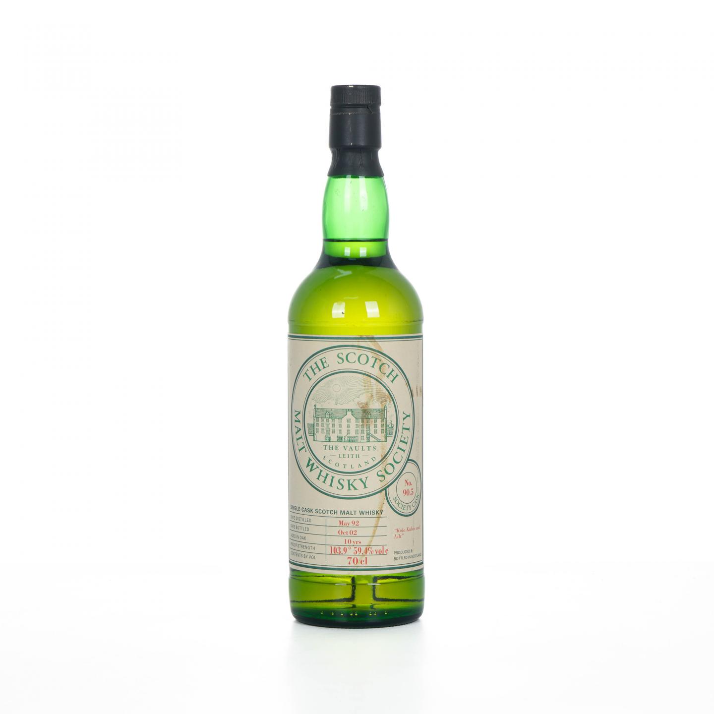 SMWS 90.5 皮蒂维克 10年 1992-2002