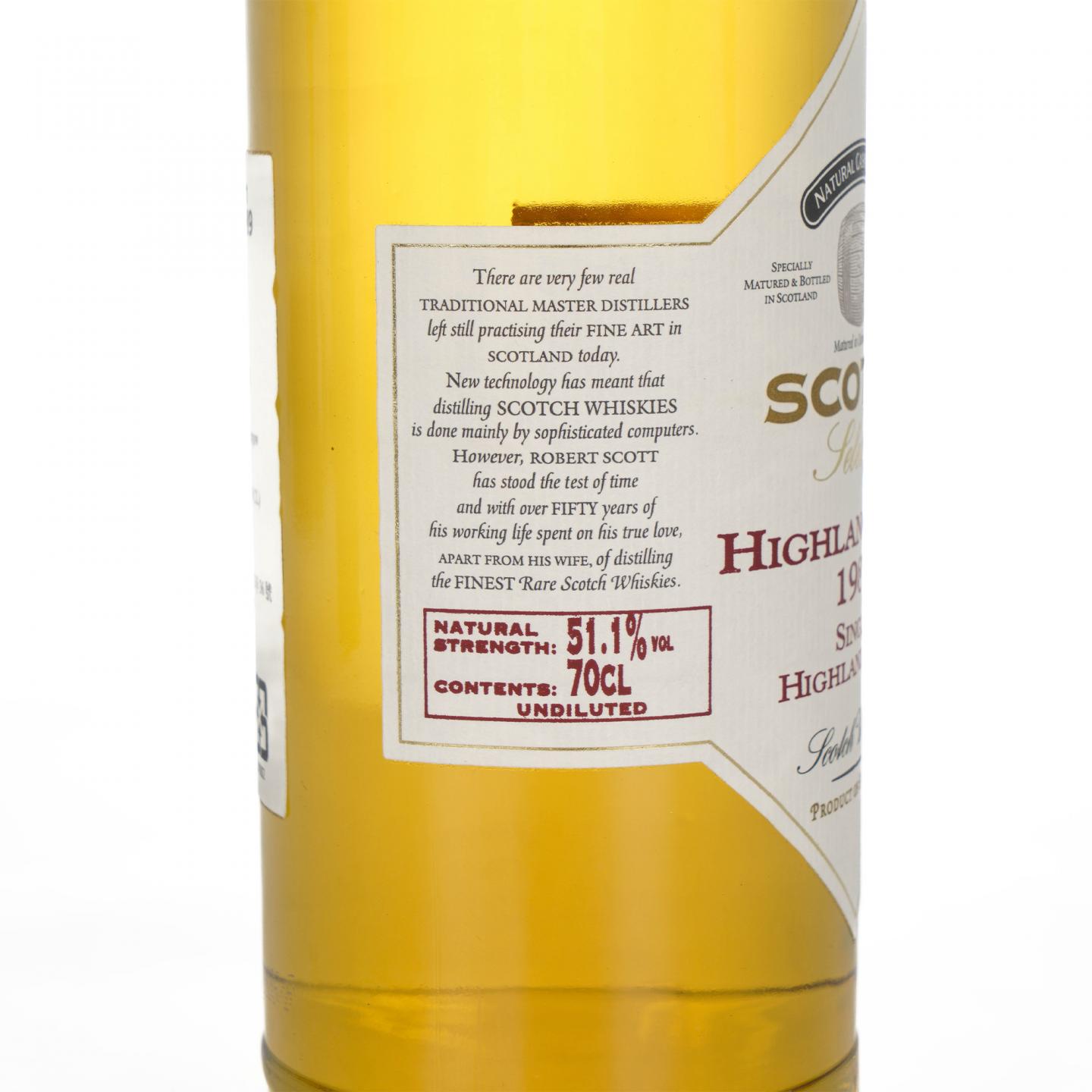 Highland Park 高原骑士 1989-2008 桶强 Scott's Selection