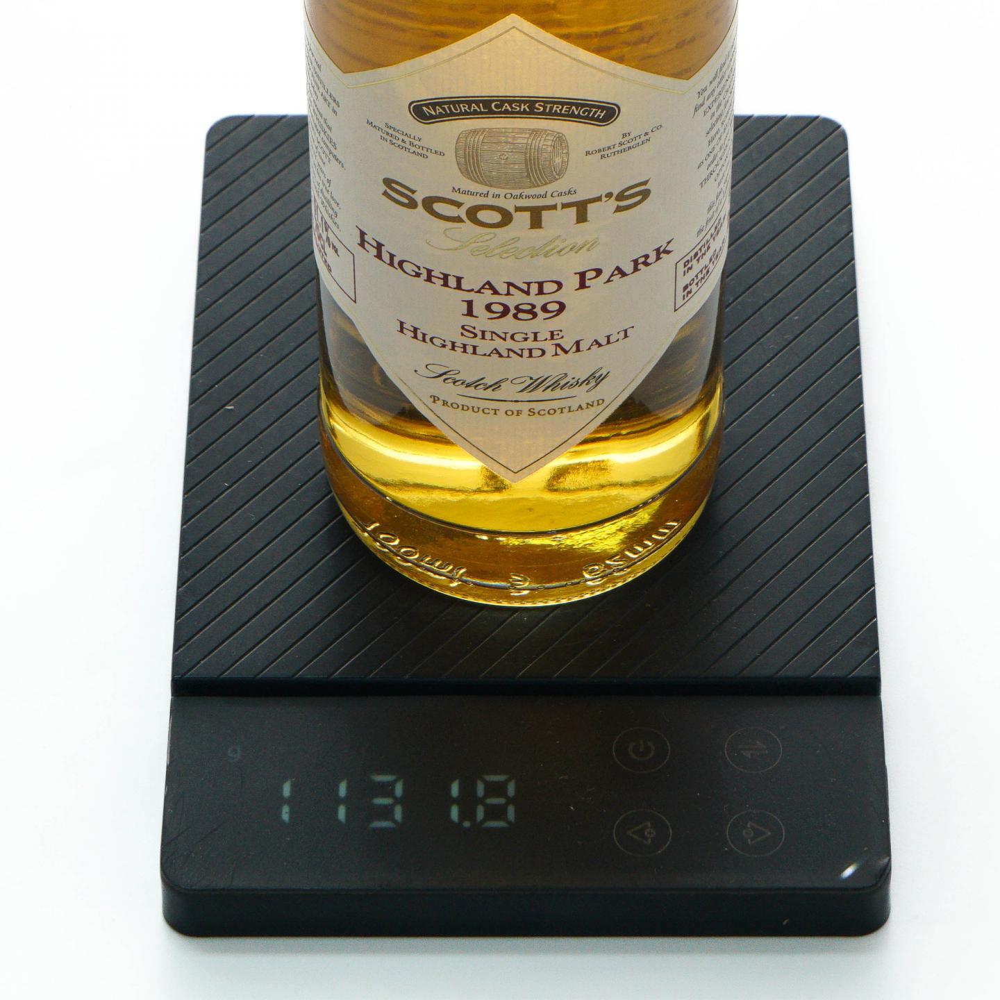 Highland Park 高原骑士 1989-2008 桶强 Scott's Selection