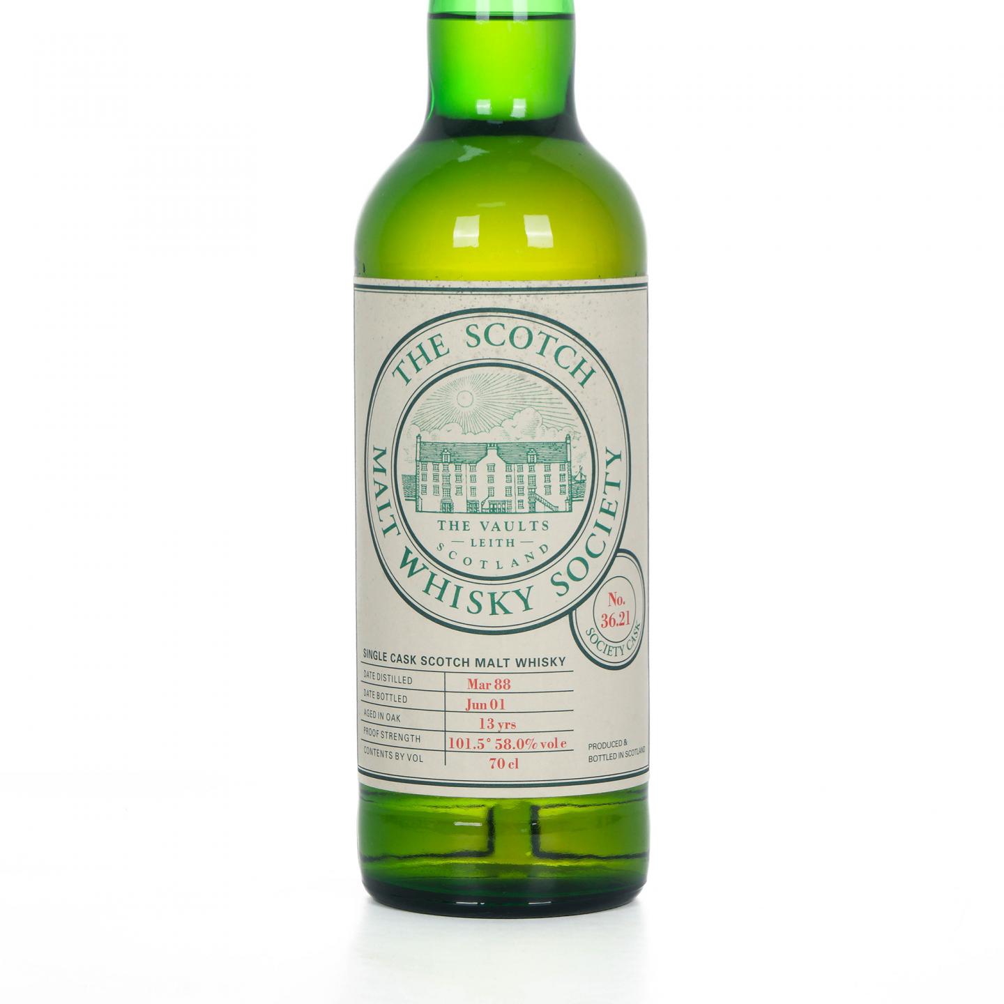 SMWS 36.21 本利林 13年 1988-2001
