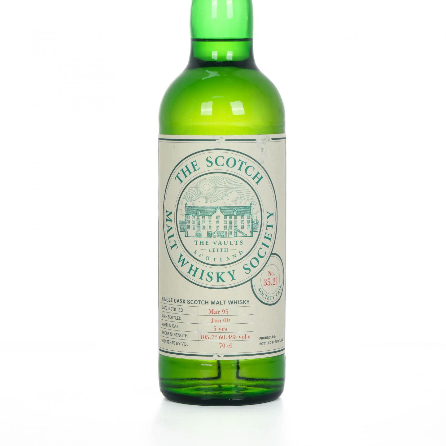 SMWS 35.21 格兰莫雷 5年 1995-2000