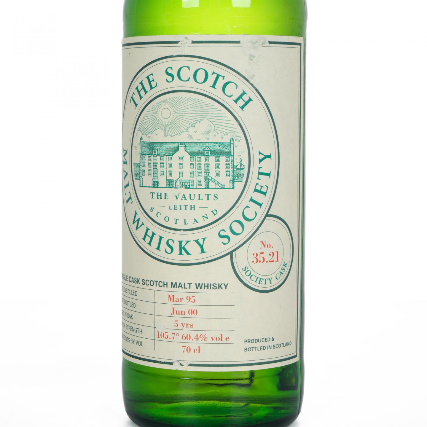 SMWS 35.21 格兰莫雷 5年 1995-2000