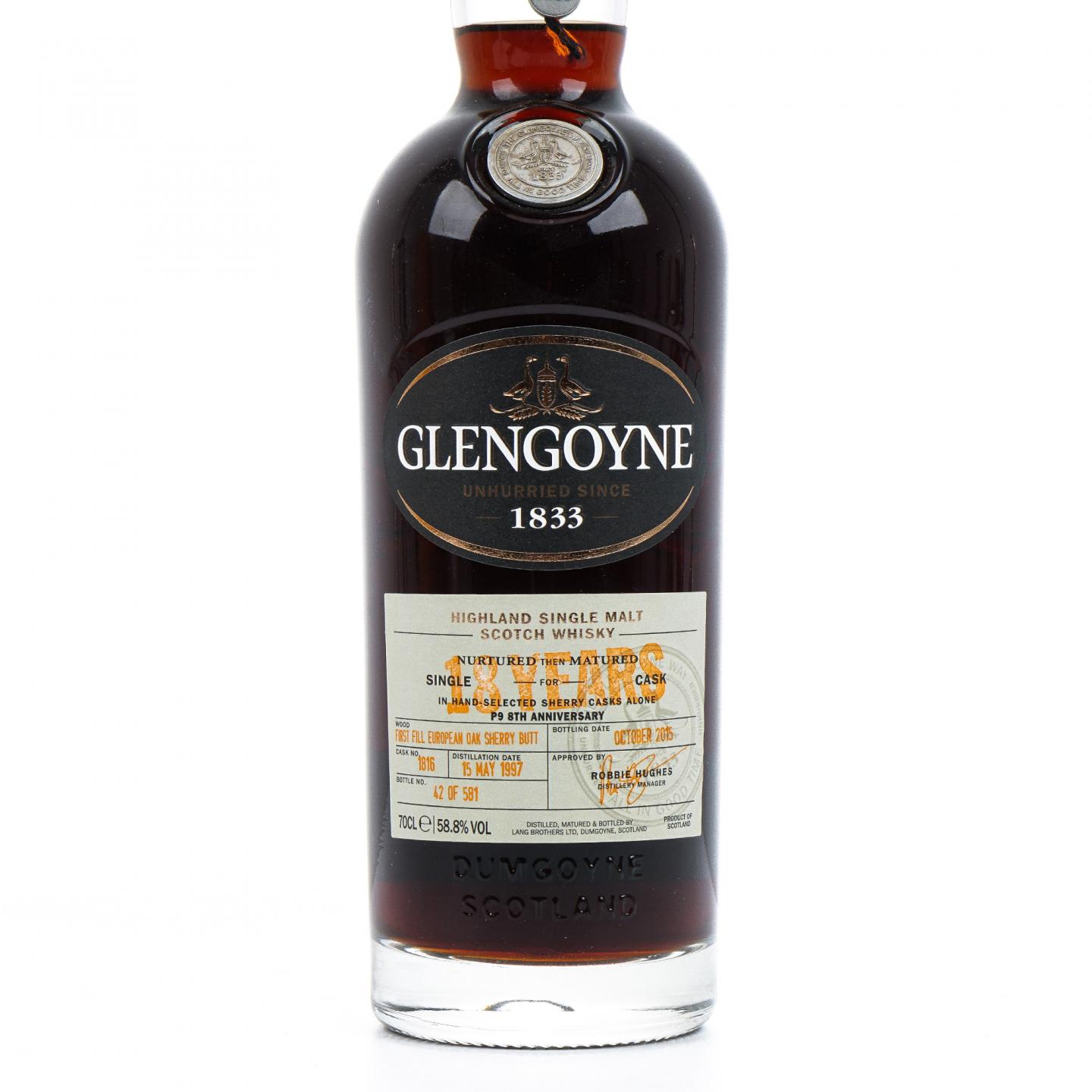 Glengoyne 格兰哥尼 18年 1997-2015 雪莉桶#1816