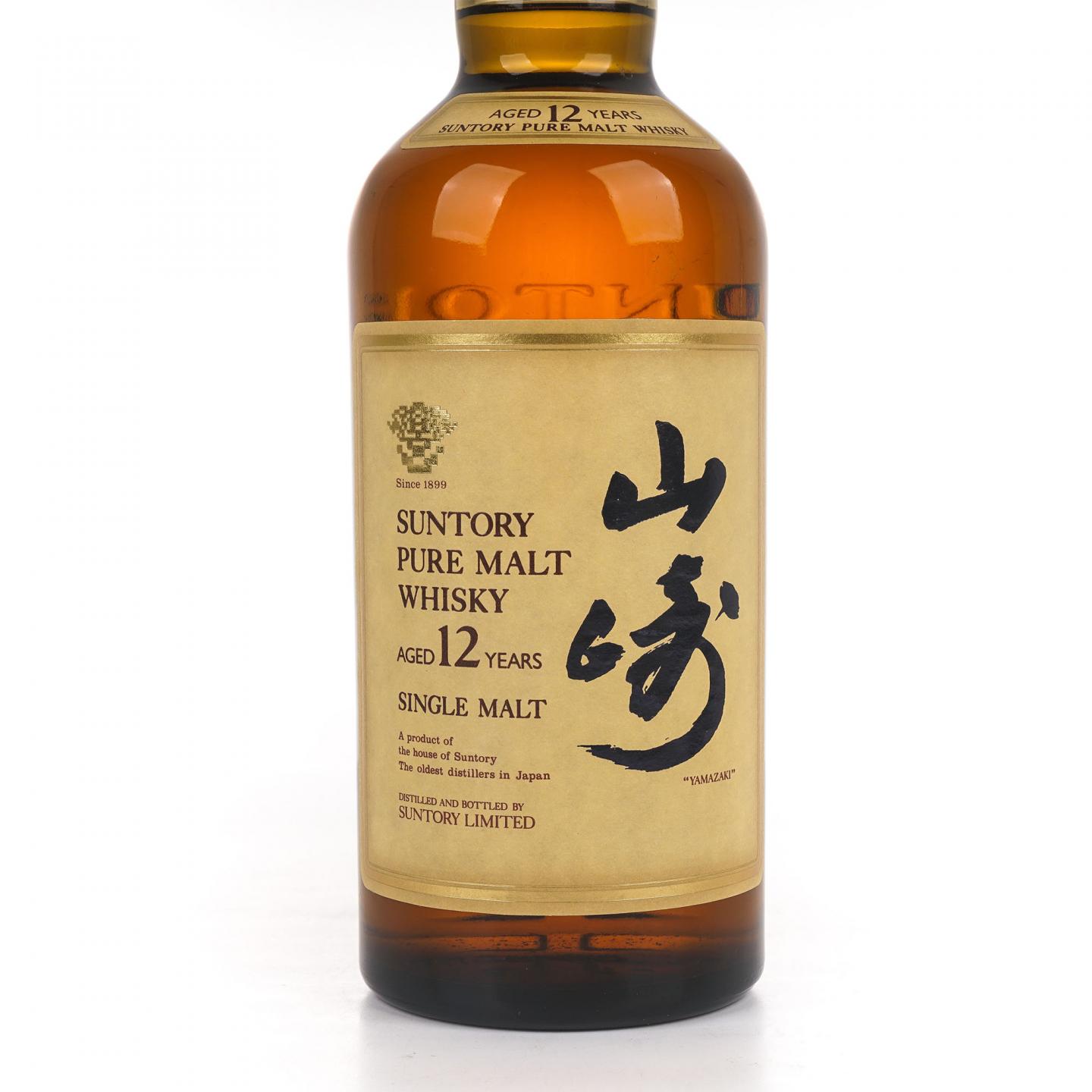 山崎 12年 Pure Malt 金花标 750ML