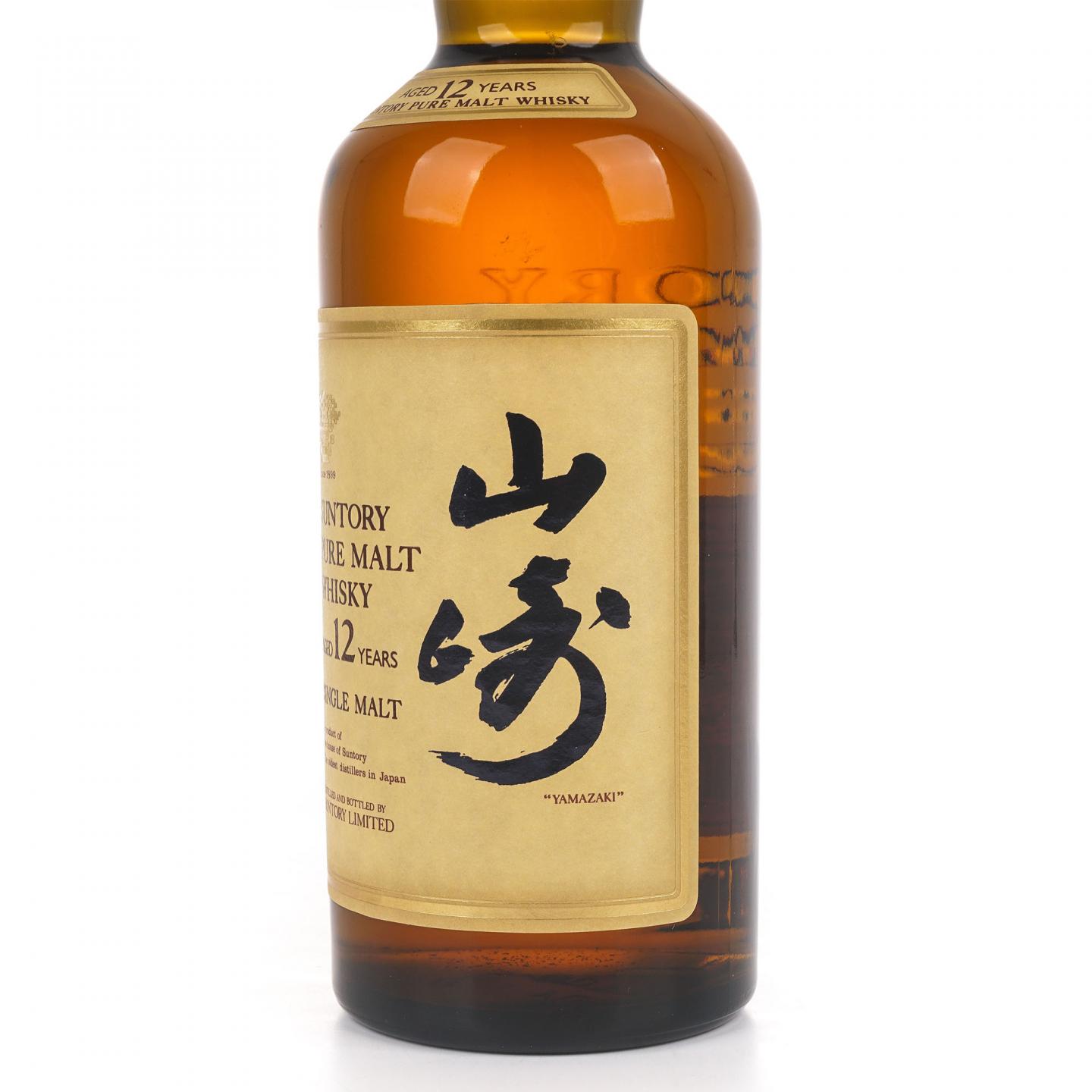 山崎 12年 Pure Malt 金花标 750ML