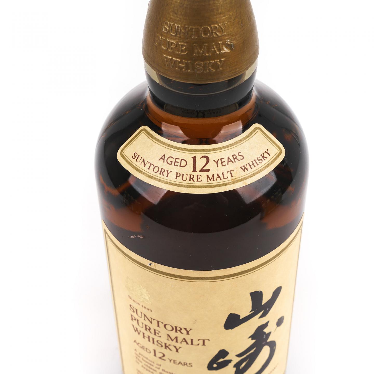 山崎 12年 金狮标 Pure Malt 750ml