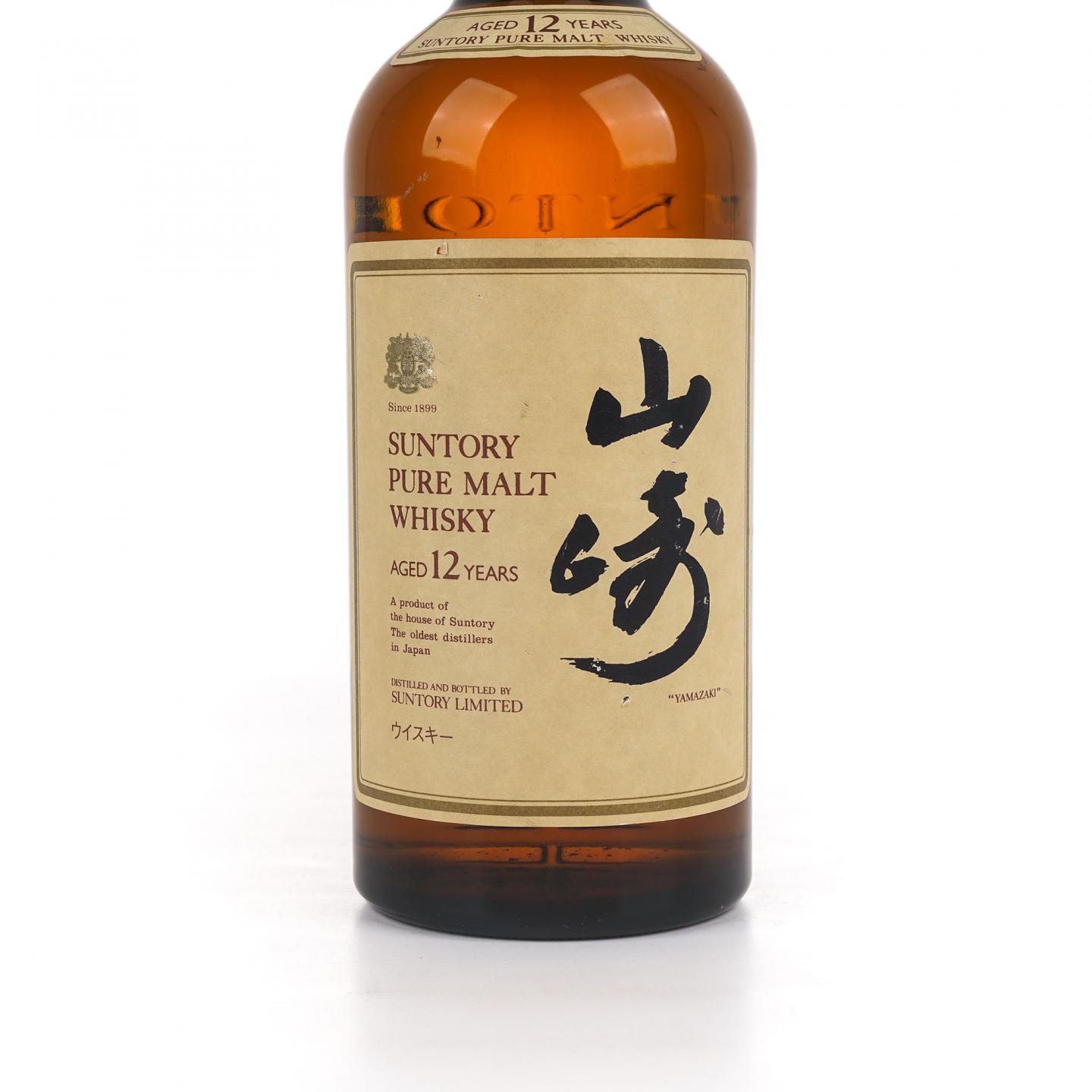 山崎 12年 金狮标 Pure Malt 750ml