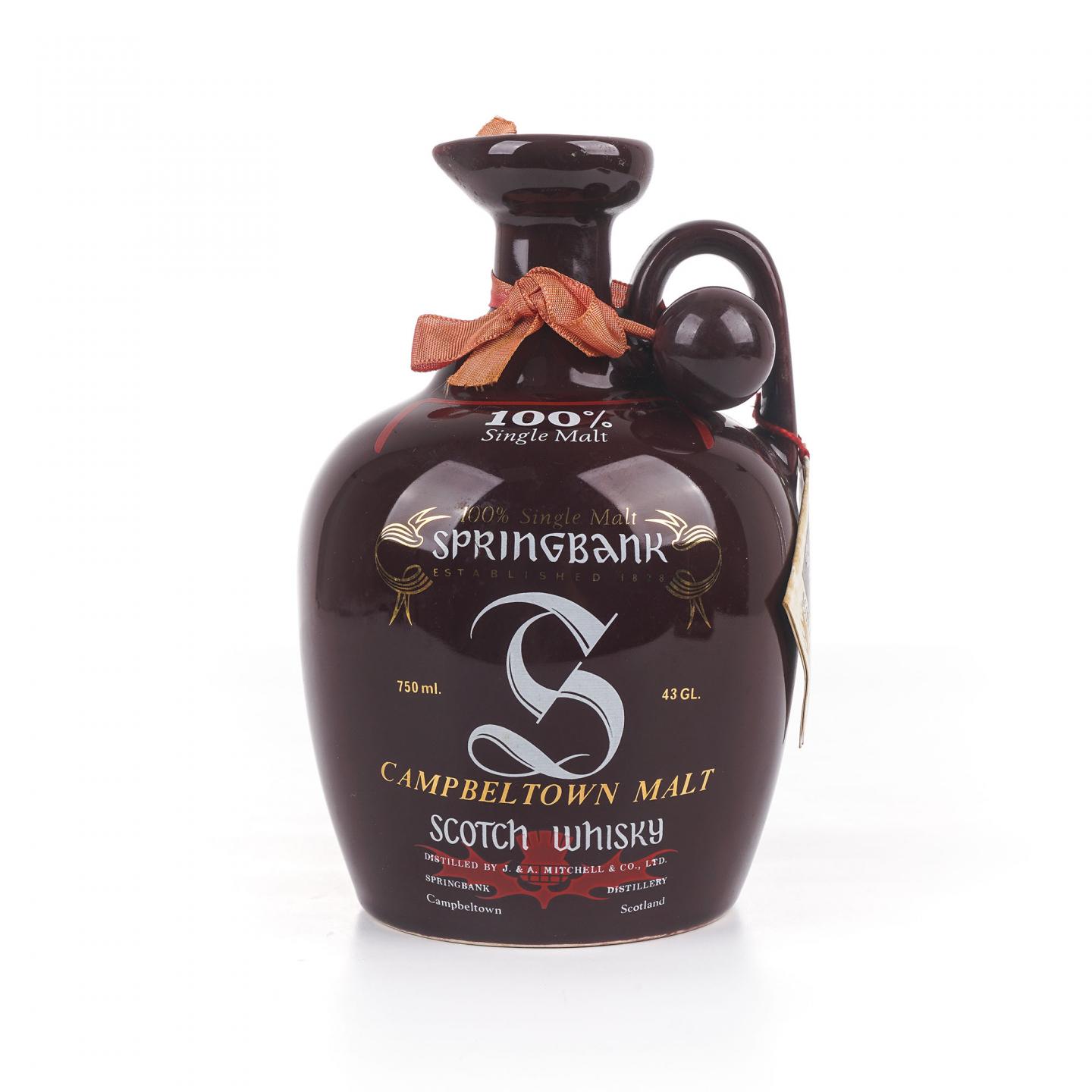 Springbank 云顶 100% Pure Malt 陶瓷瓶 750ml